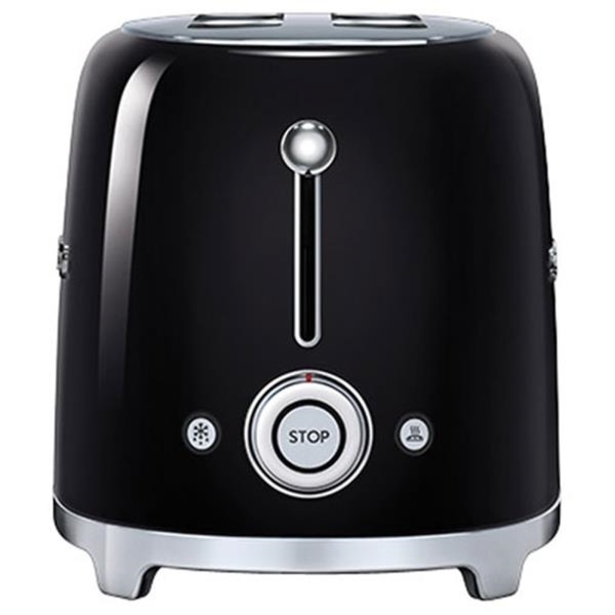 SMEG Toaster 4 tranches Noir - Années 50