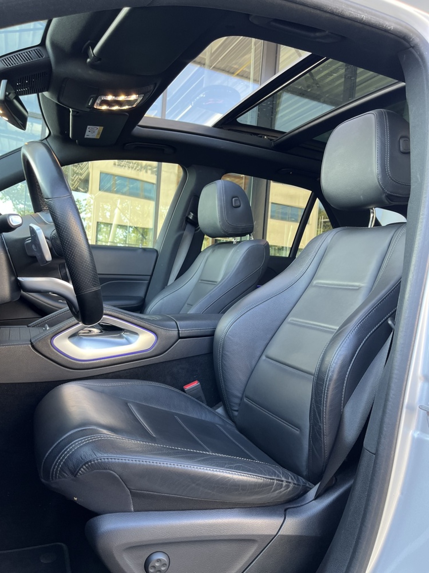 GLE 450 367ch + 22ch AMG Line 7 places Français Burmeister Pneumatique TO LED Camera 22P