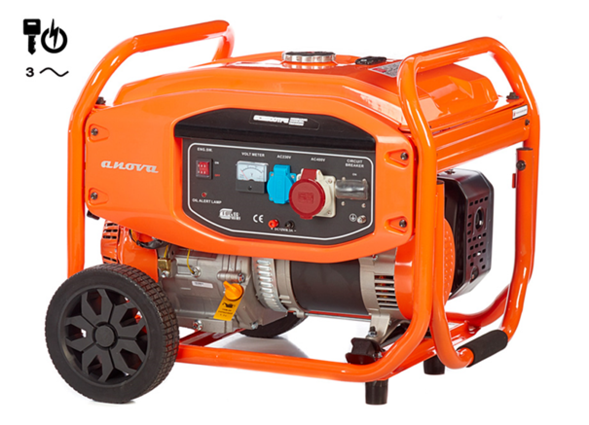 Groupe électrogène triphasé ANOVA - GC5500TFE