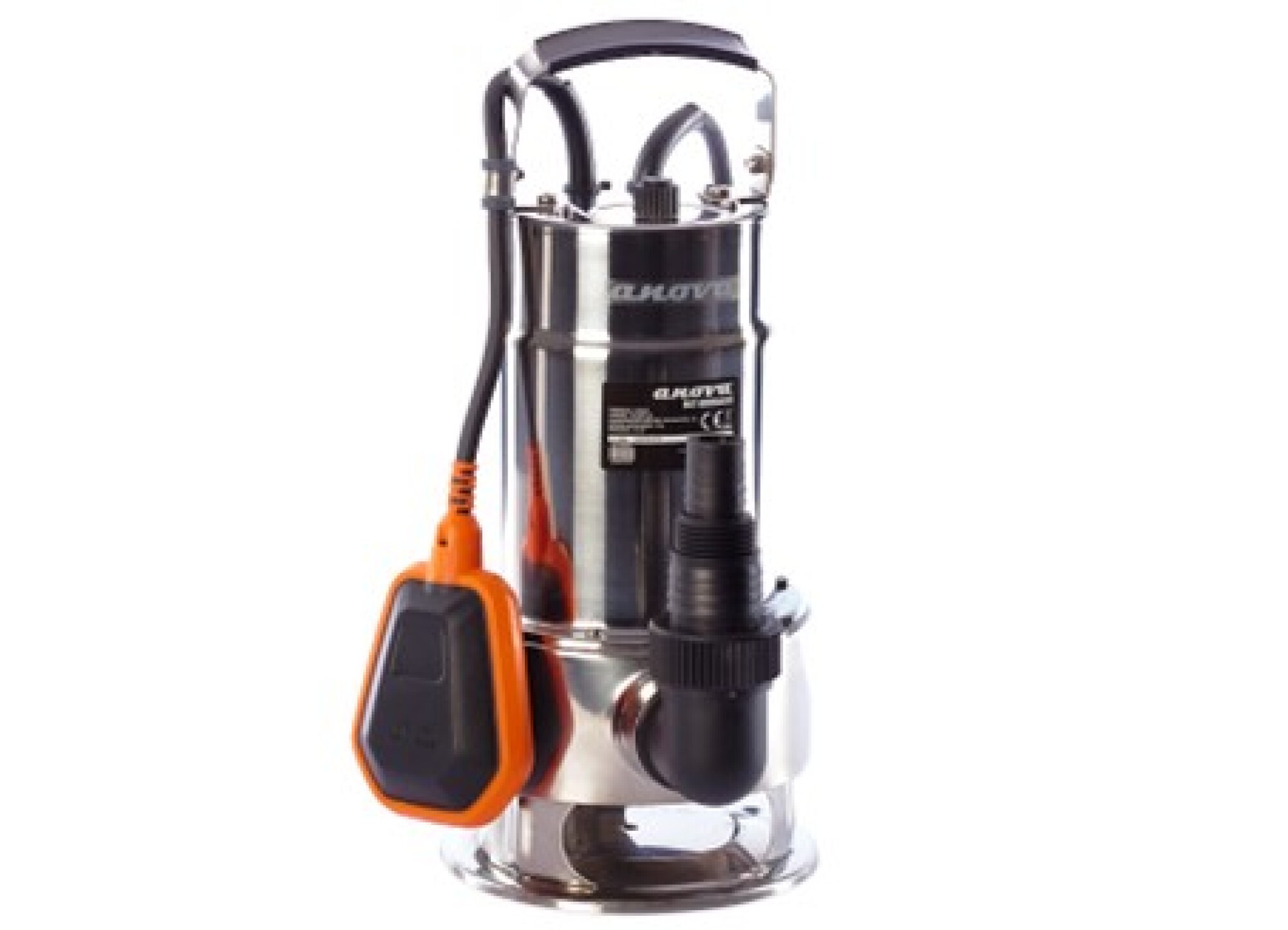 Pompe électrique submersible 1000W acier inoxydable - eaux usées