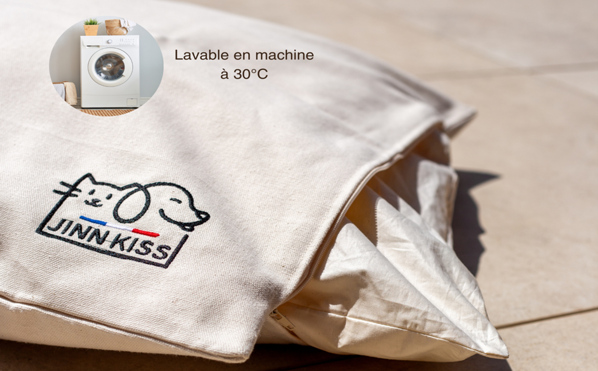 Coussin Pouf Jinnkiss