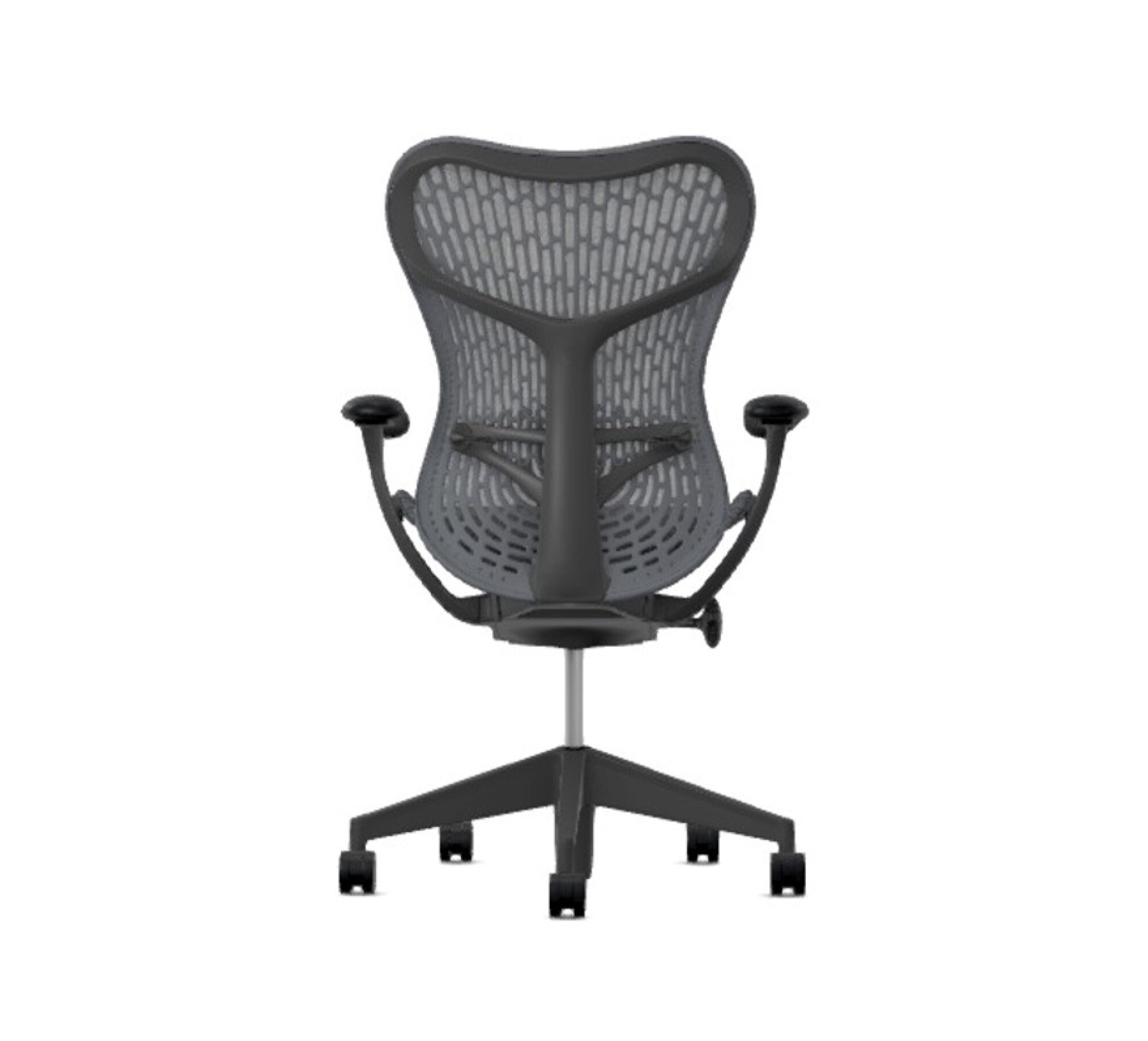 Fauteuil MIRRA 2 Herman MILLER Butterfly Slate Grey