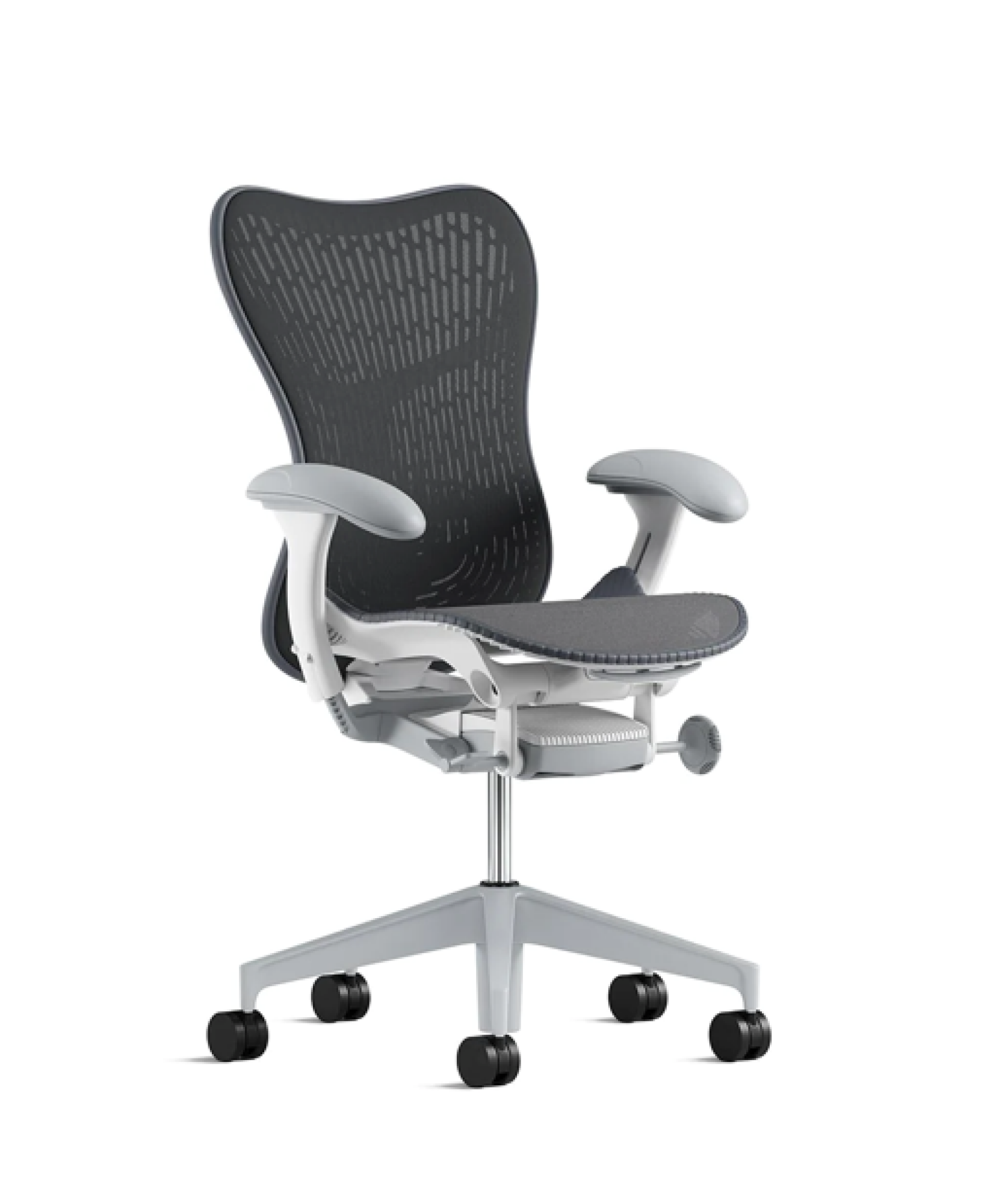 Fauteuil MIRRA 2 Herman MILLER Butterfly Slate Grey