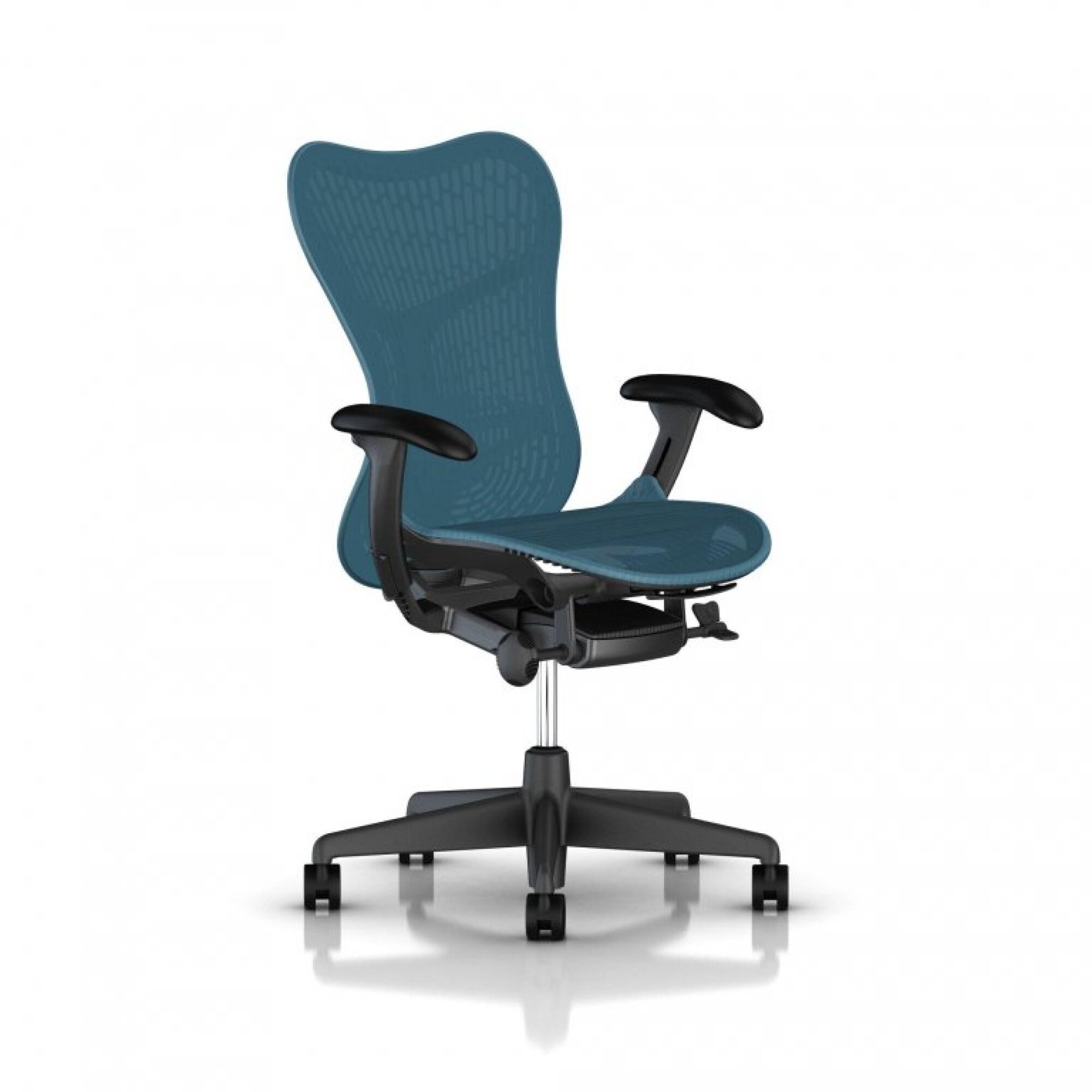 Fauteuil MIRRA 2 Herman MILLER Butterfly Dark turquoise