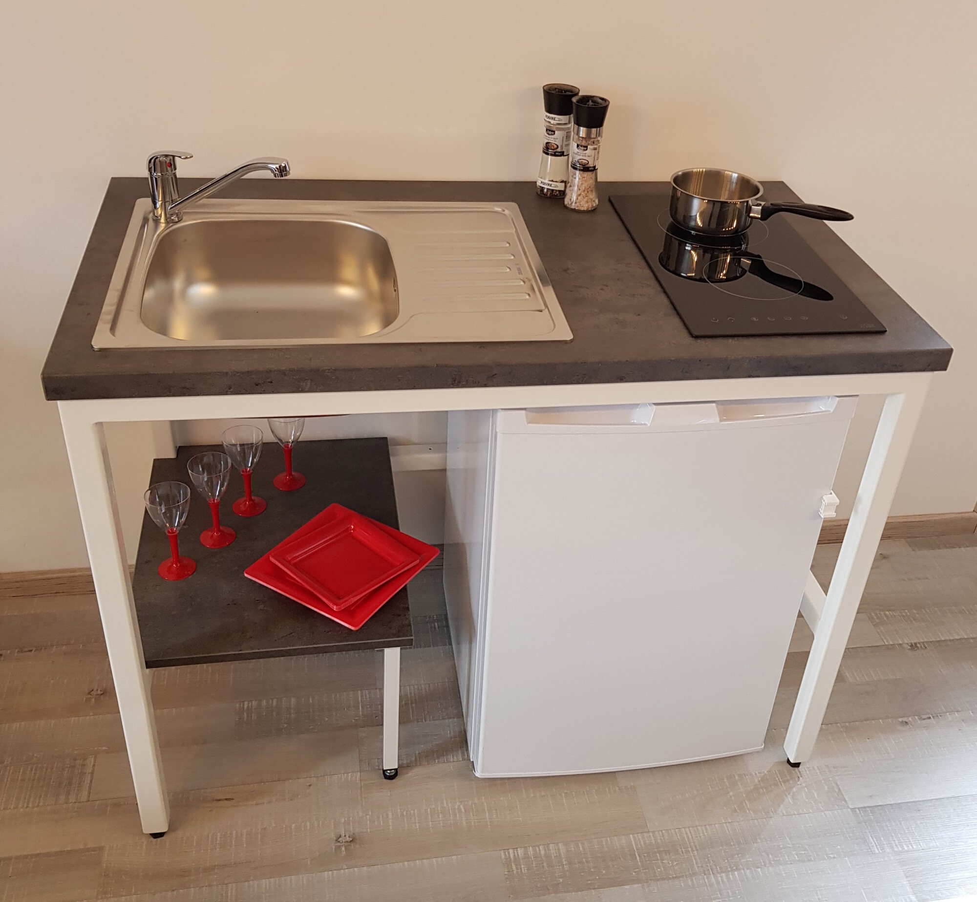 Cuisinettes acier d'intérieur