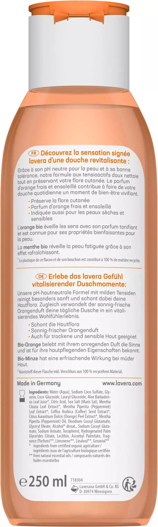 Gel Douche Soin Revitalisante