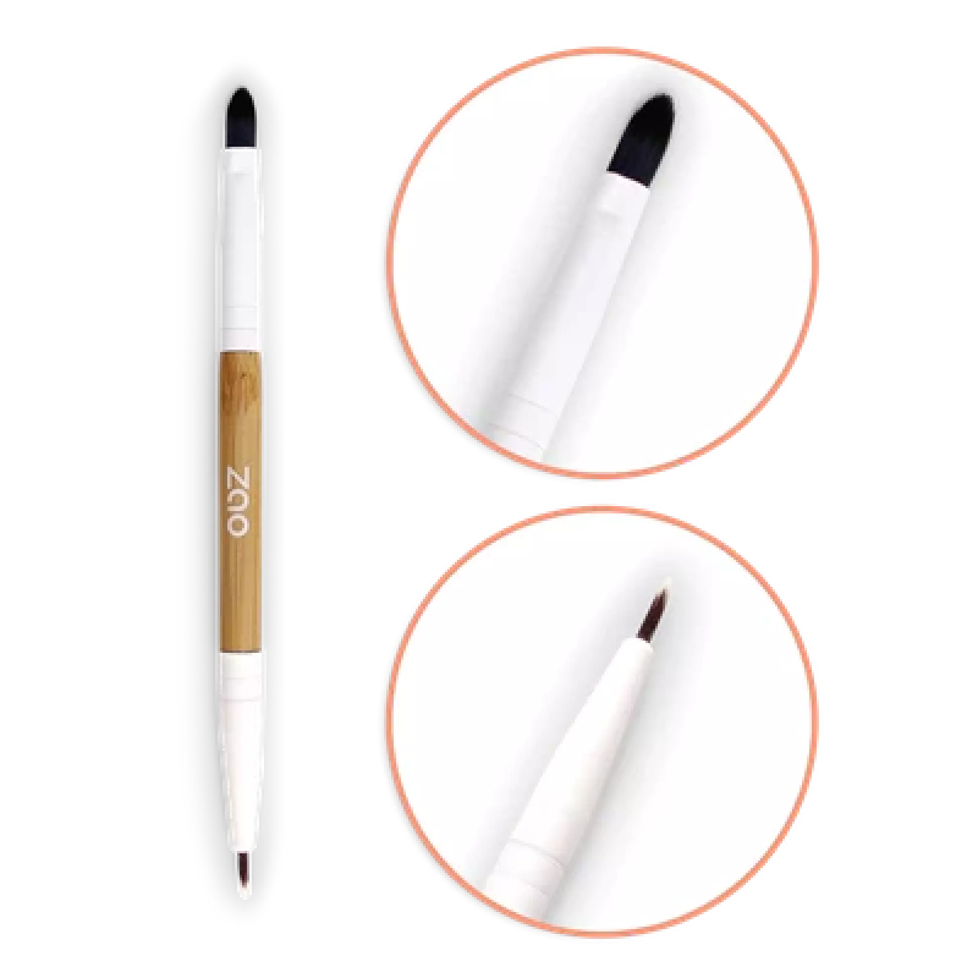 Pinceau Duo Eyeliner - Lèvres