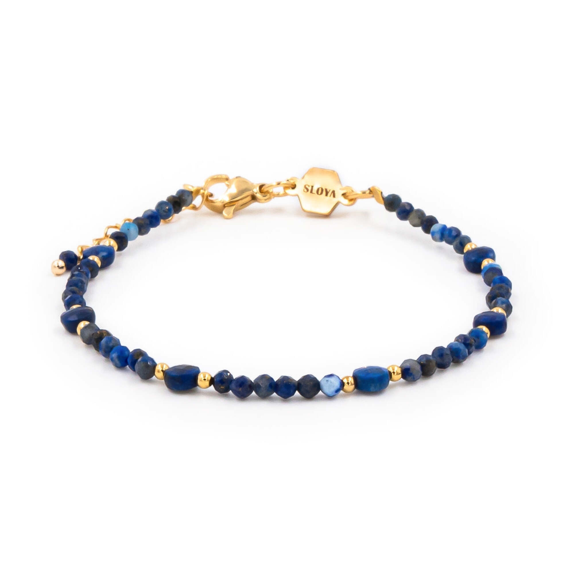 Bracelet Paloma en pierres Lapis-lazuli