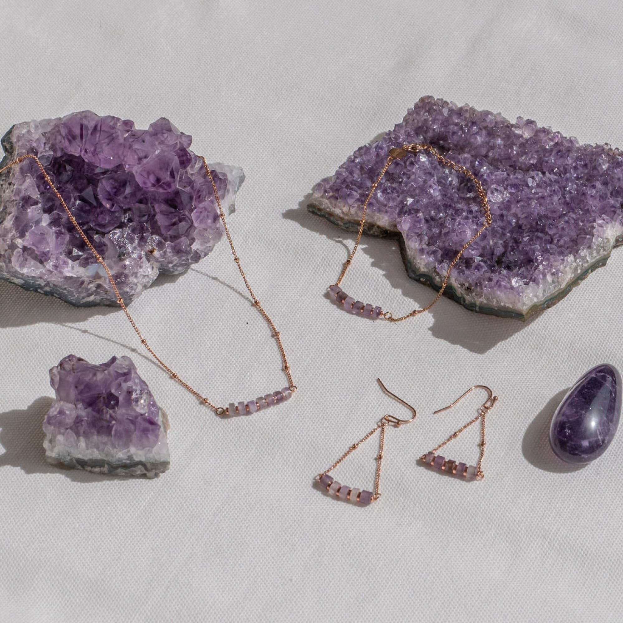 Bracelet Piana en pierres Améthyste