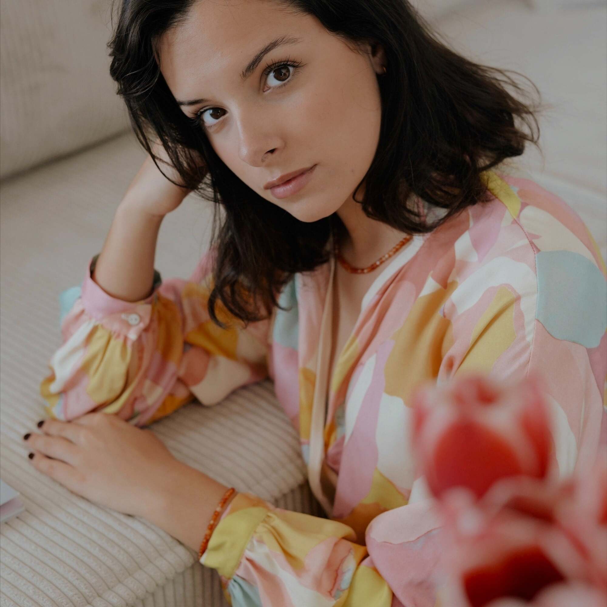 Bracelet Serena en pierres Cornaline