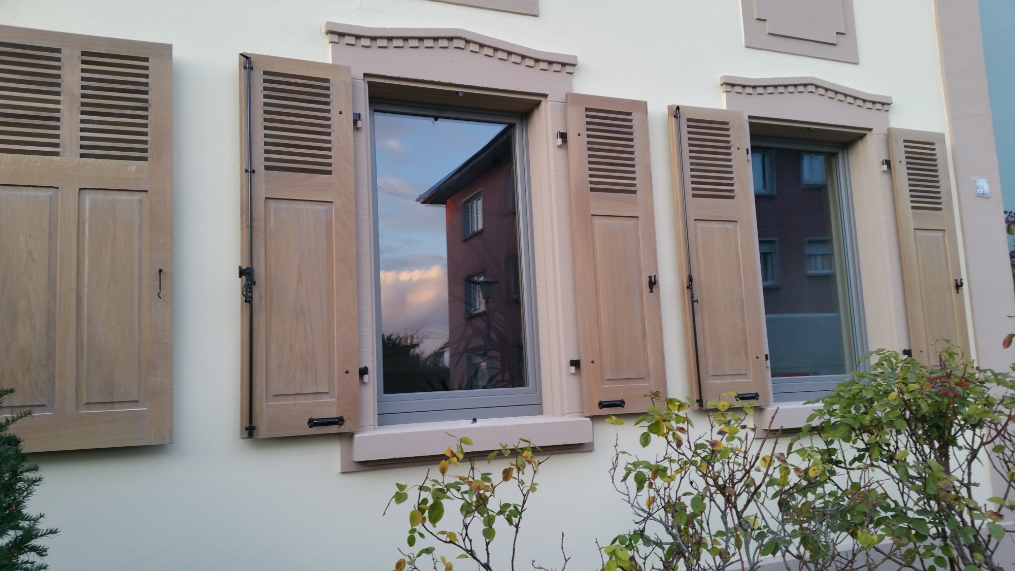 Volet à persiennes sur-mesure