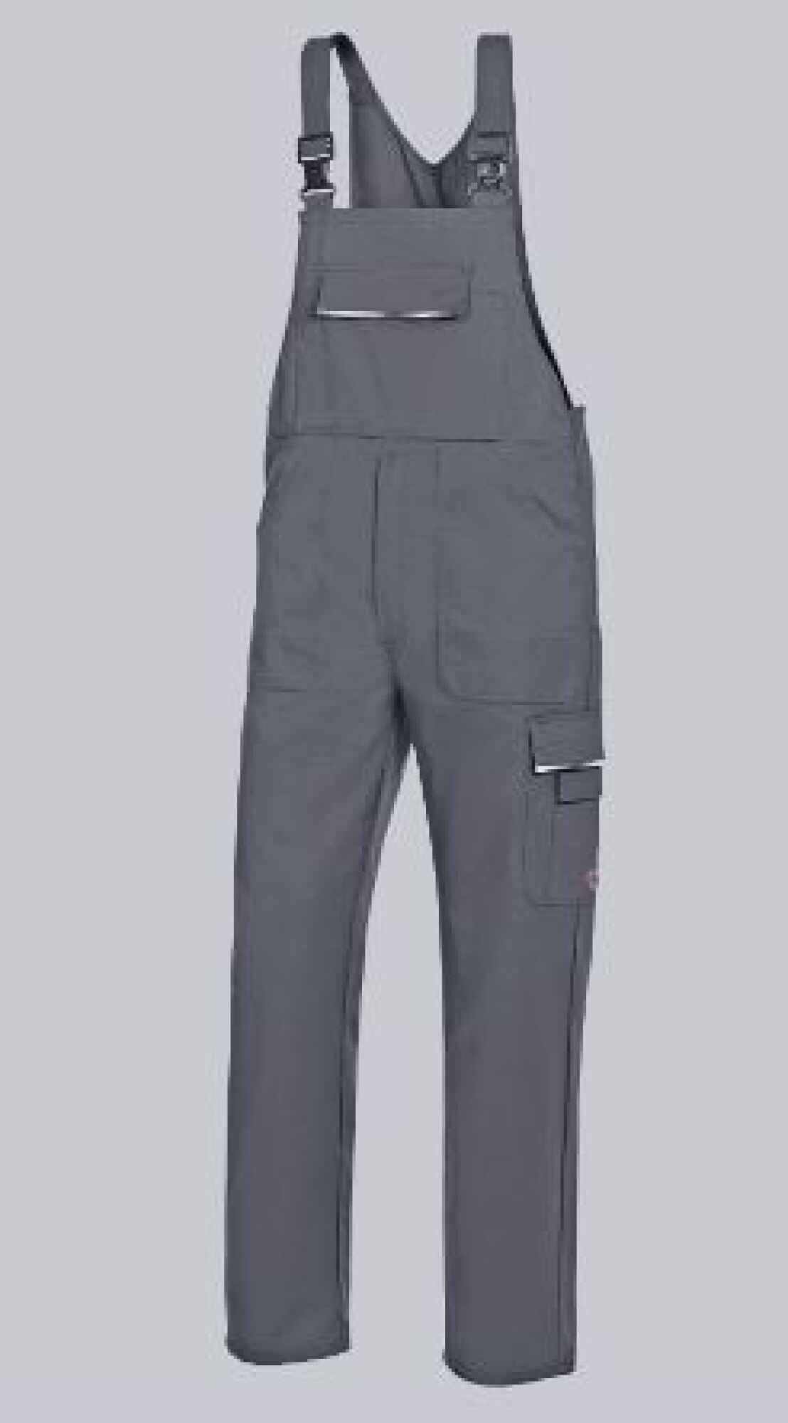 Cotte à bretelles avec boutons dissimulés