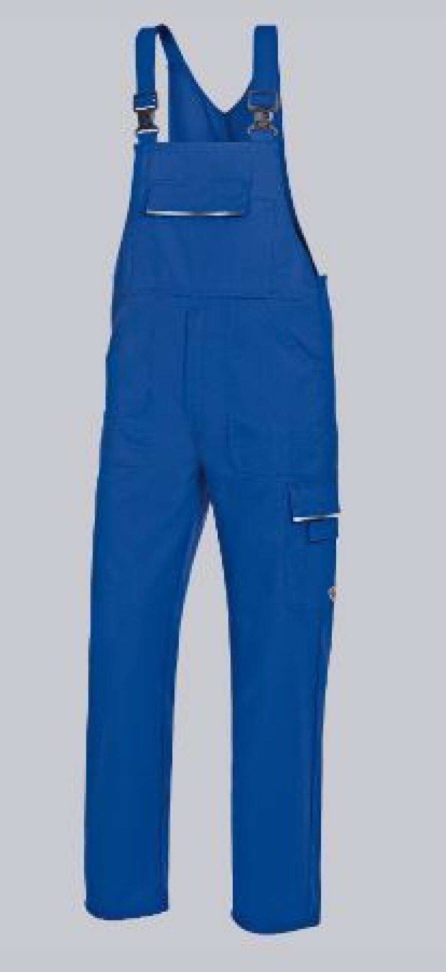 Cotte à bretelles avec boutons dissimulés