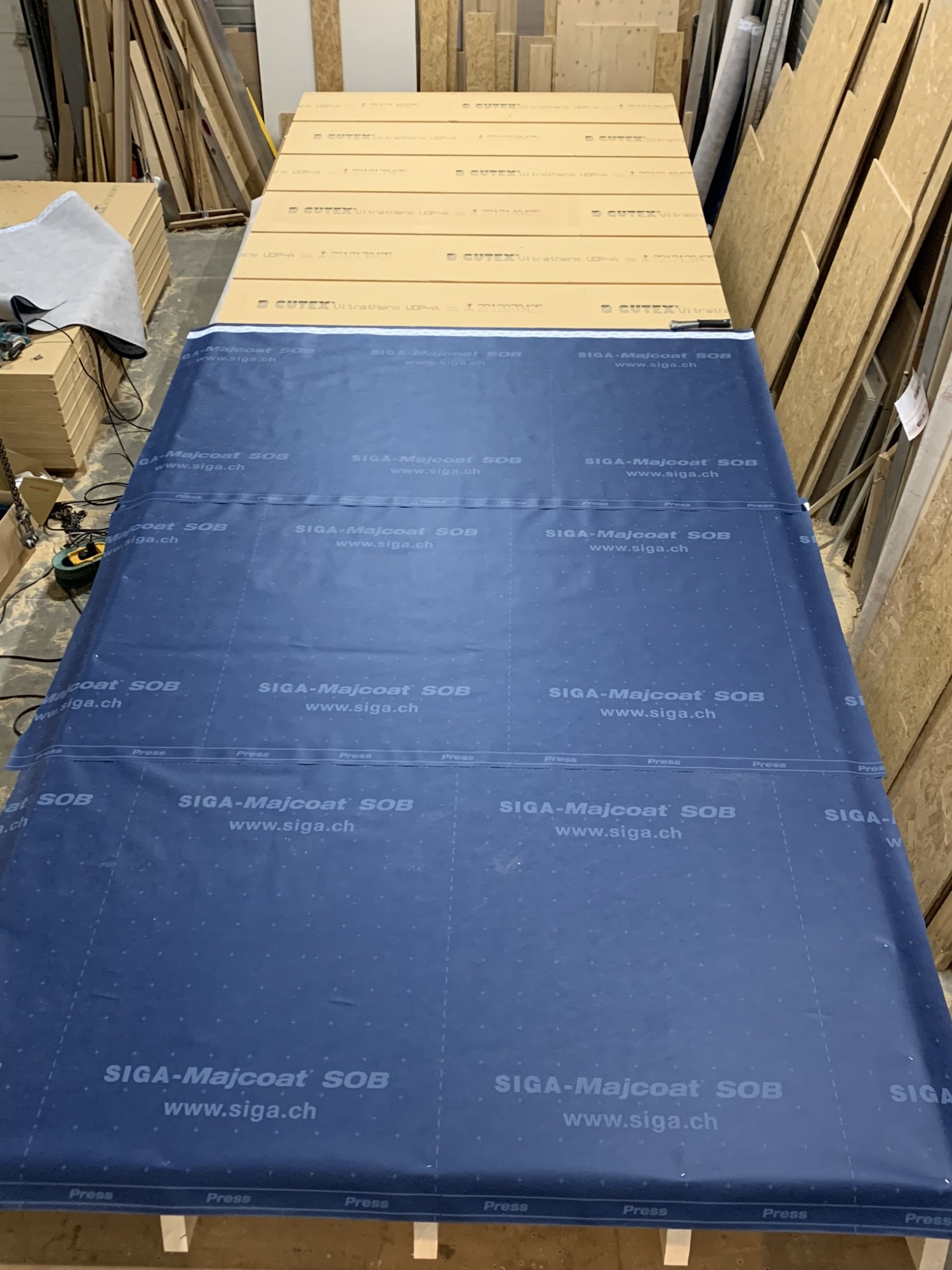 Isolation Fibre de bois rigide Gutex Ultratherm de toiture