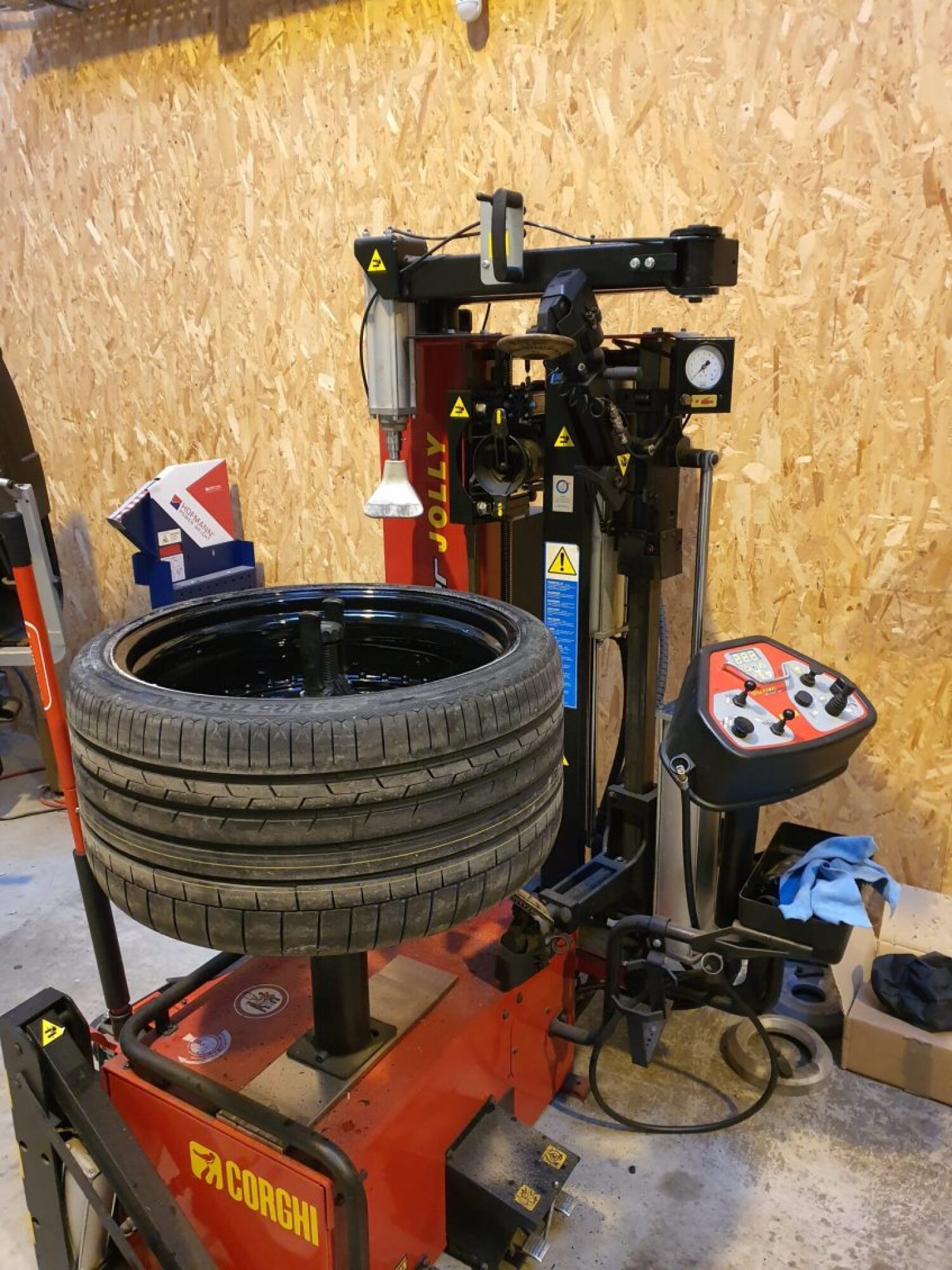 Montage de pneumatique