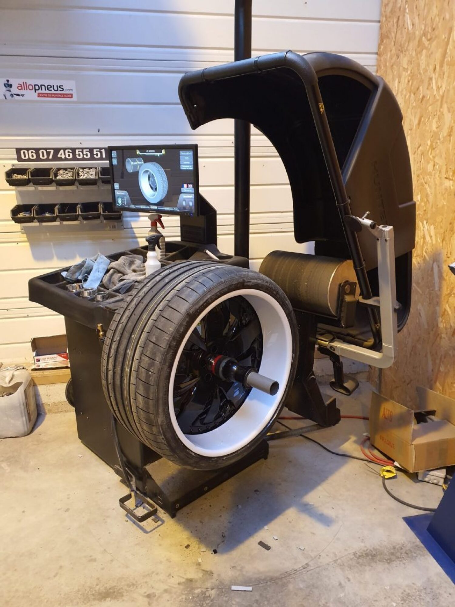 Montage de pneumatique