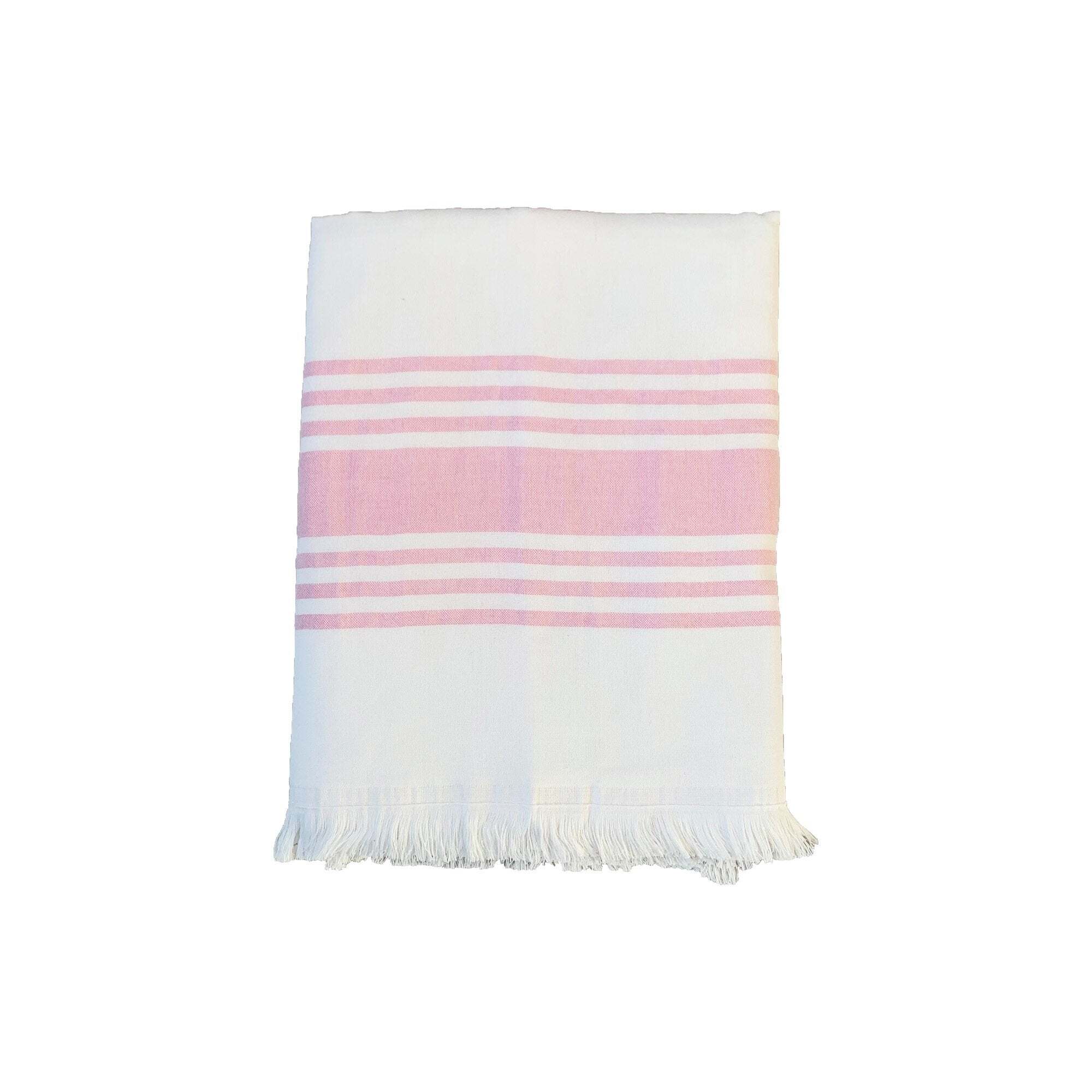 Fouta doublée éponge Karabuk XL Fuchsia 140x180 380g/m²