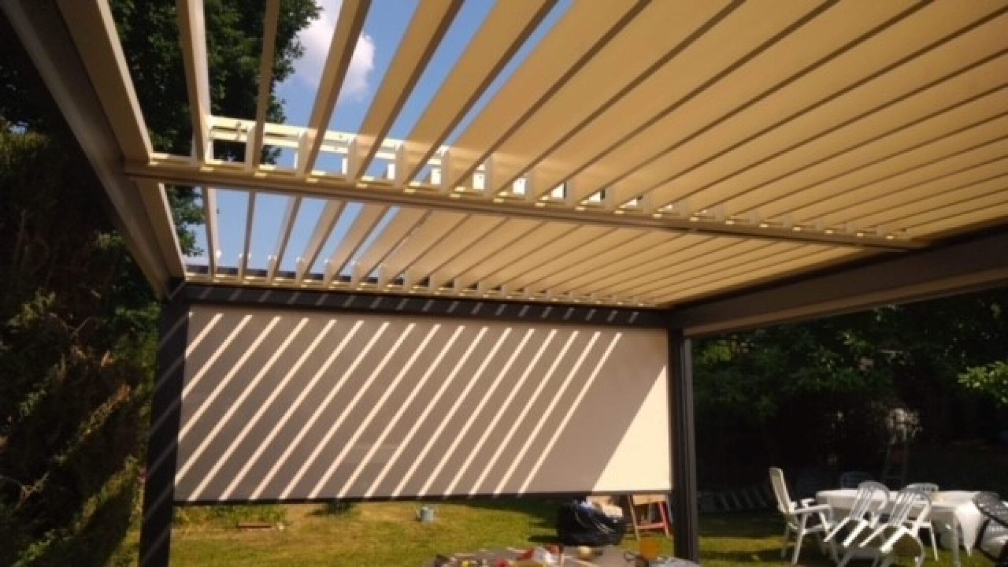 Pergolas bio climatiques