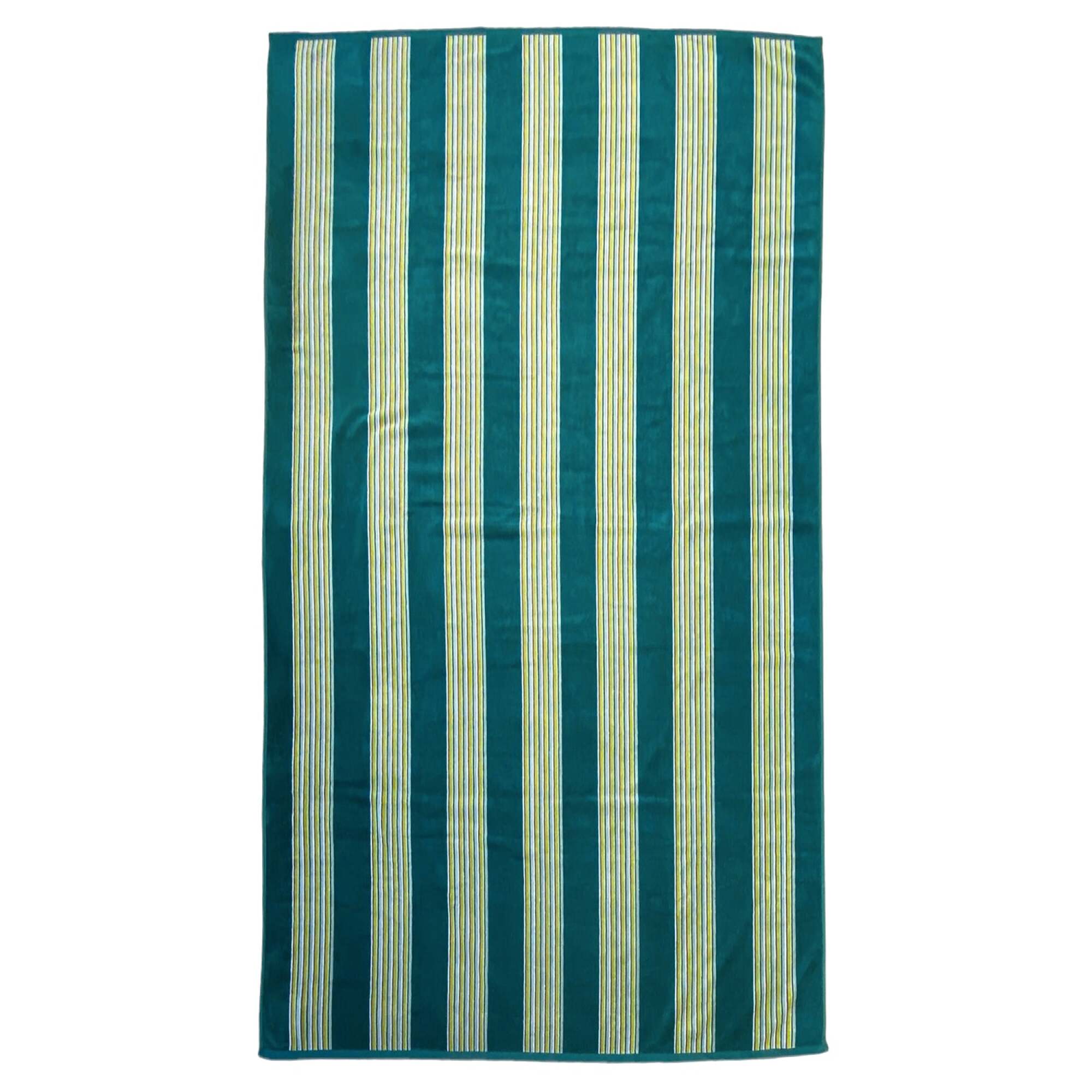 Serviette de bain éponge velours Jacquard Milonga Lake 70x140 400g/m²