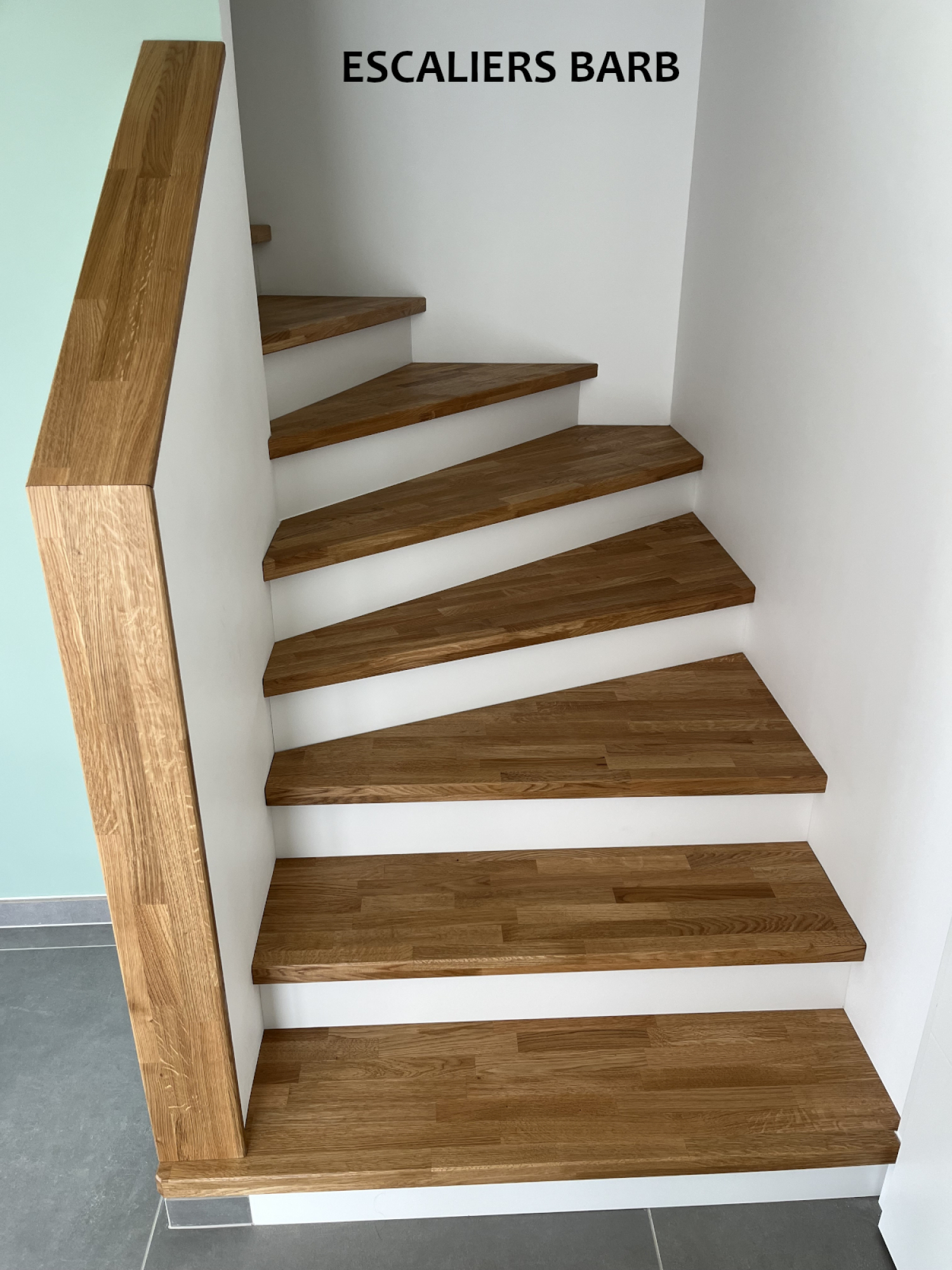 Revêtement escalier béton