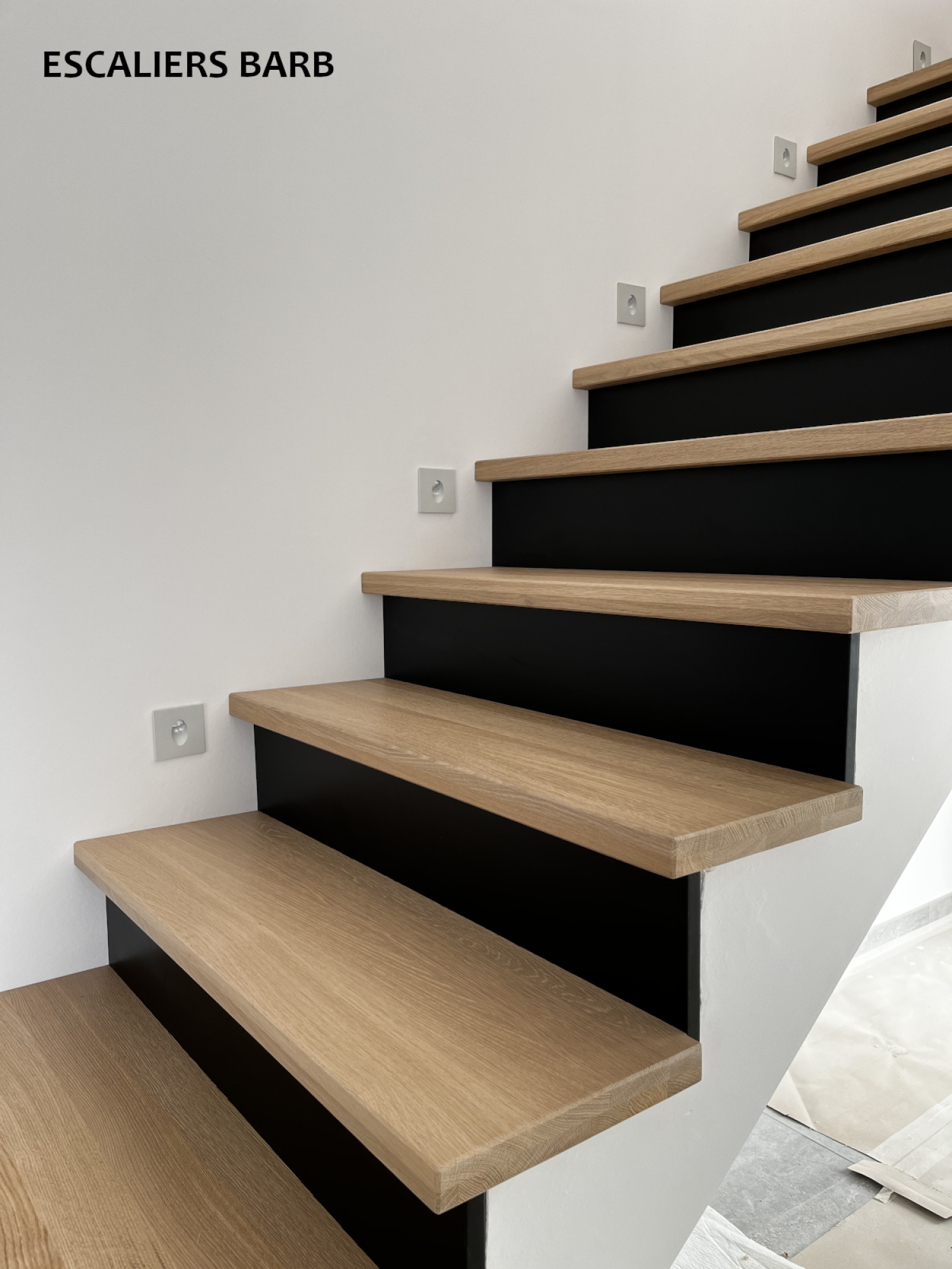 Revêtement escalier béton