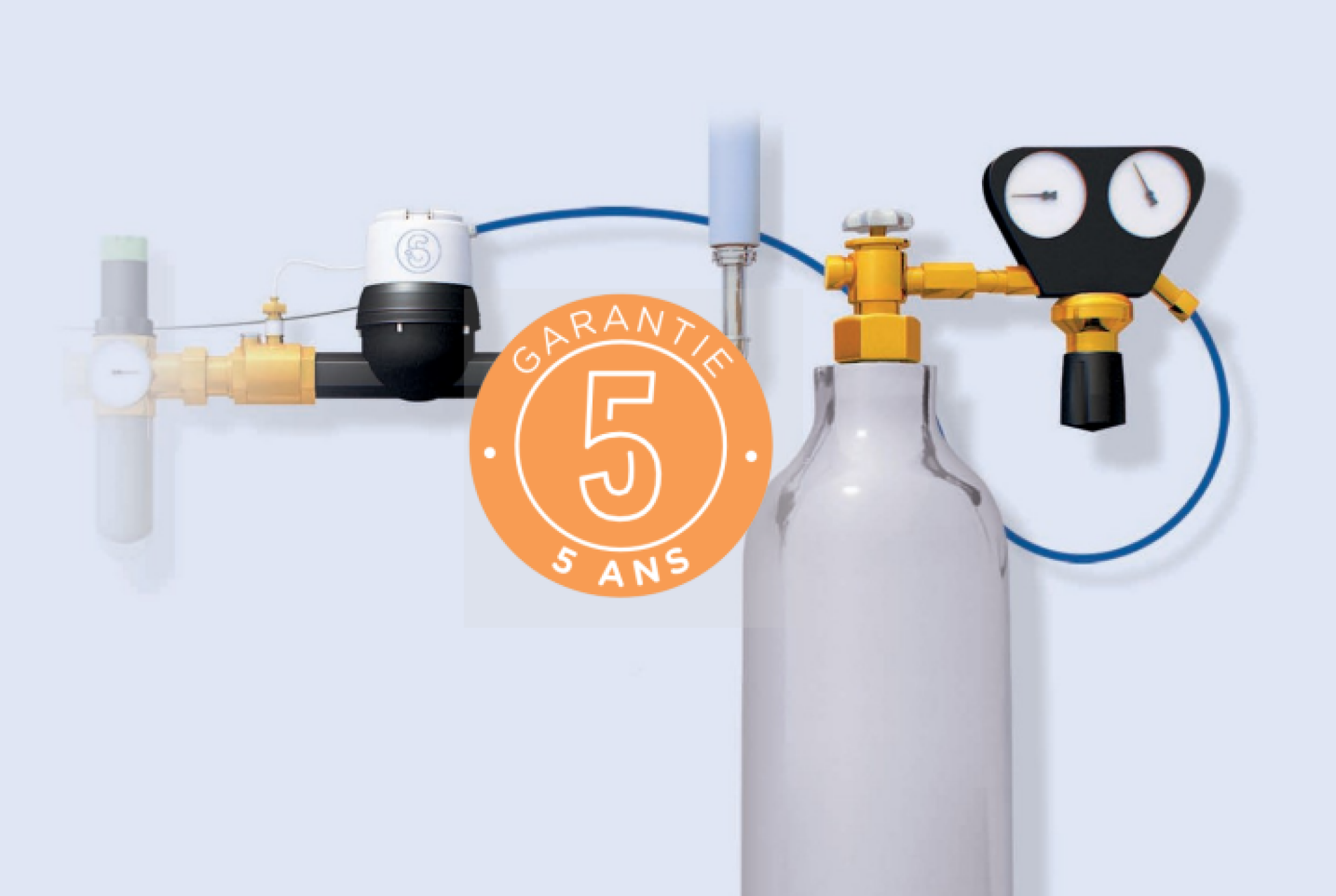 Installation adoucisseur CO2 SOLUCALC