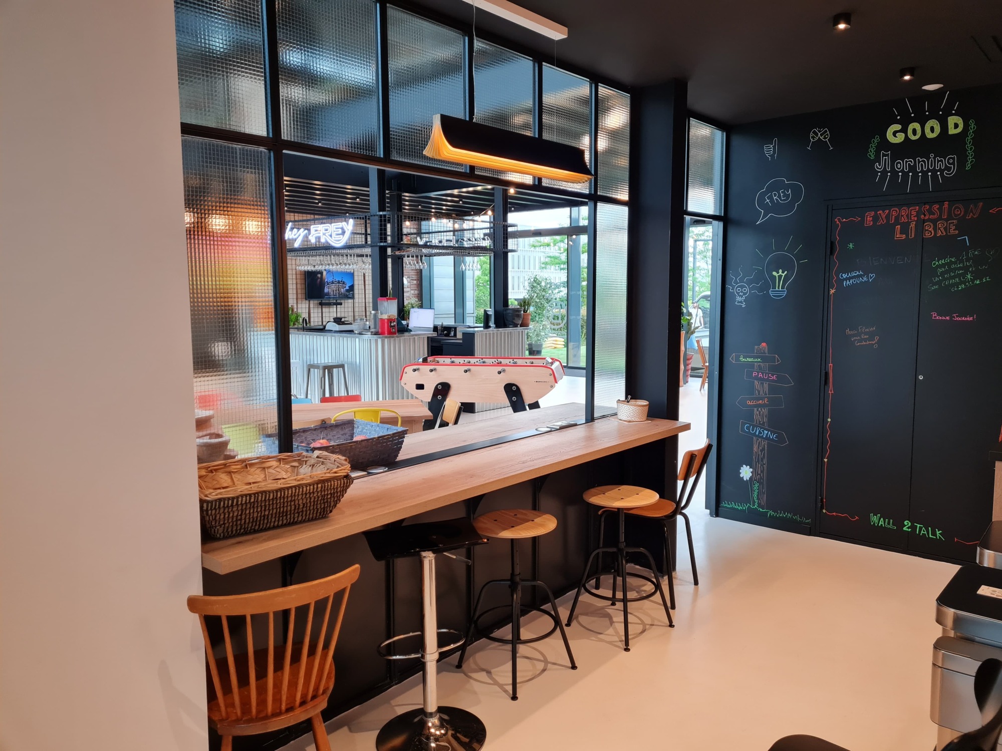 Verrière intérieur ou exterieure