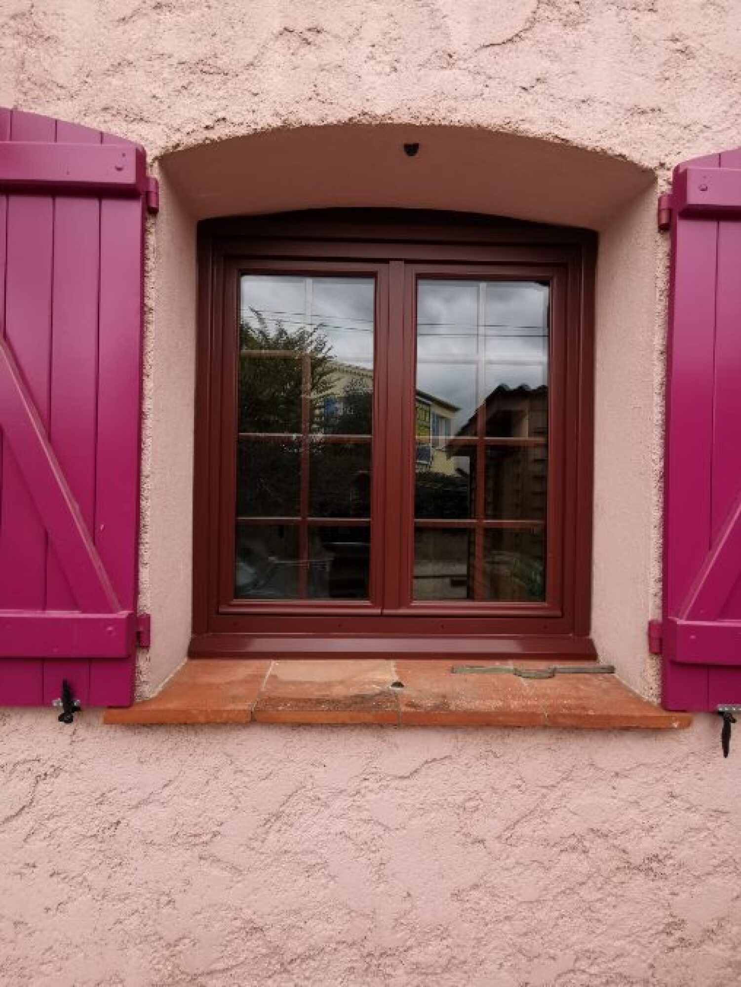 Fenêtre bois 2 vantaux