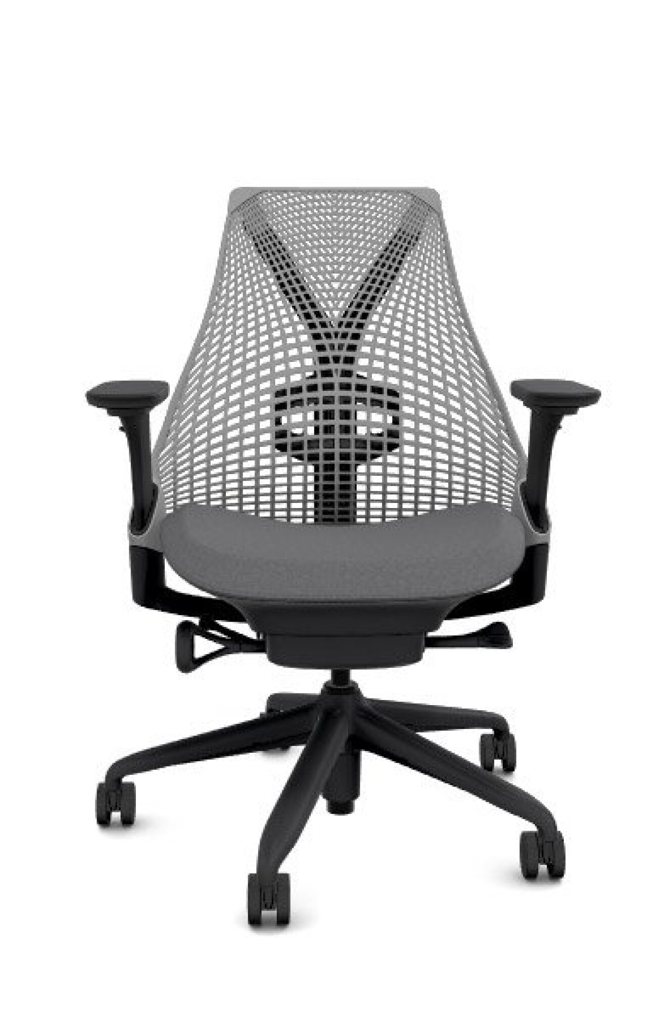 Fauteuil SAYL Herman Miller dossier noir tissu phoenix au choix