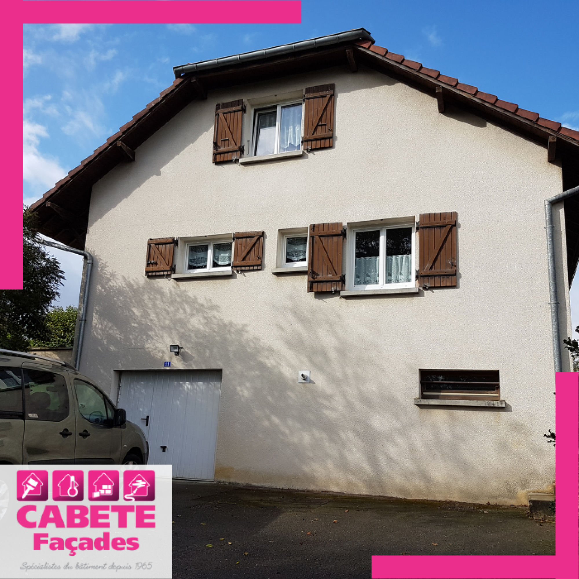 Réalisation d'un bardage isolé