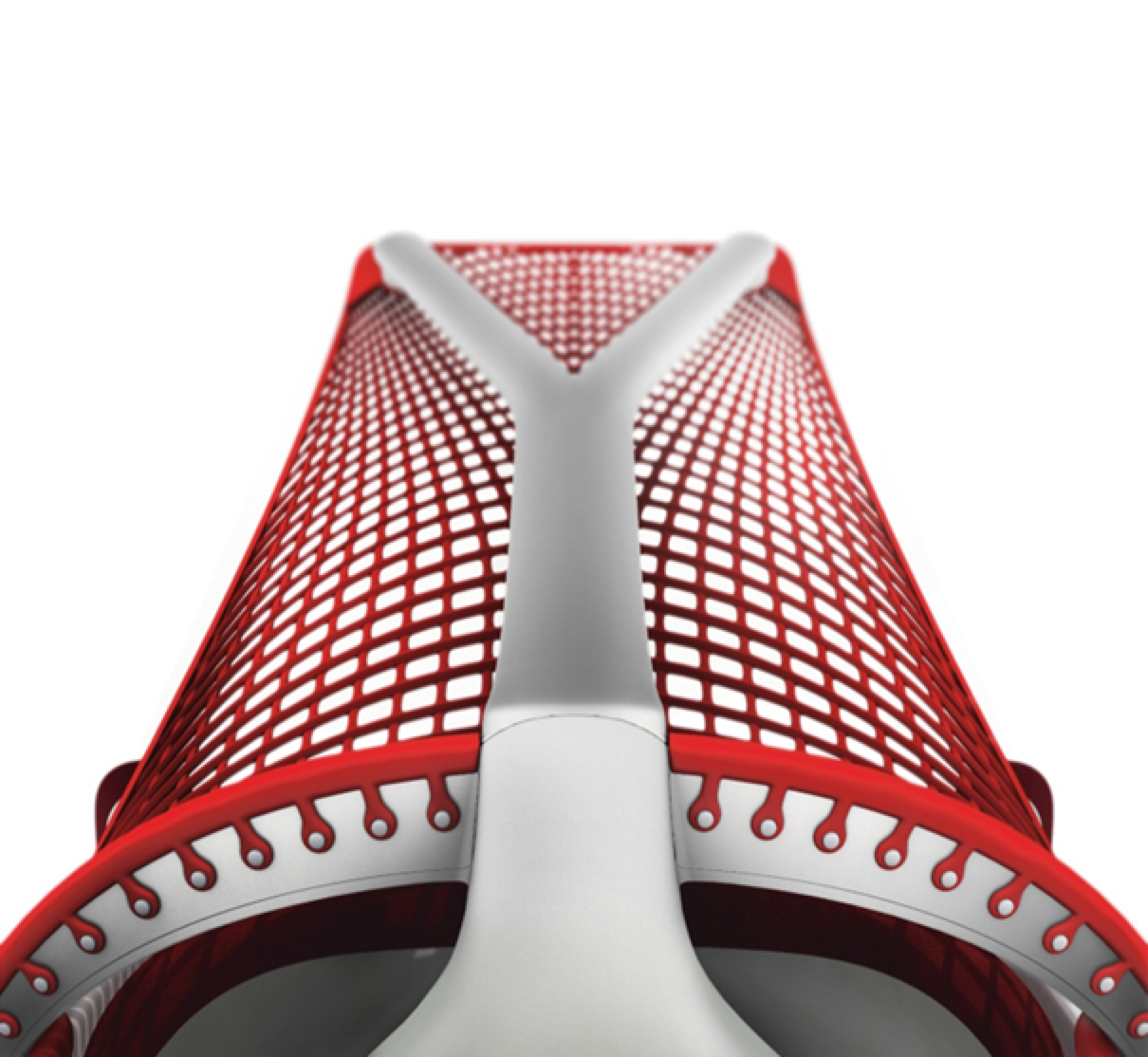 Fauteuil SAYL Herman Miller dossier rouge assise rouge (Belize)