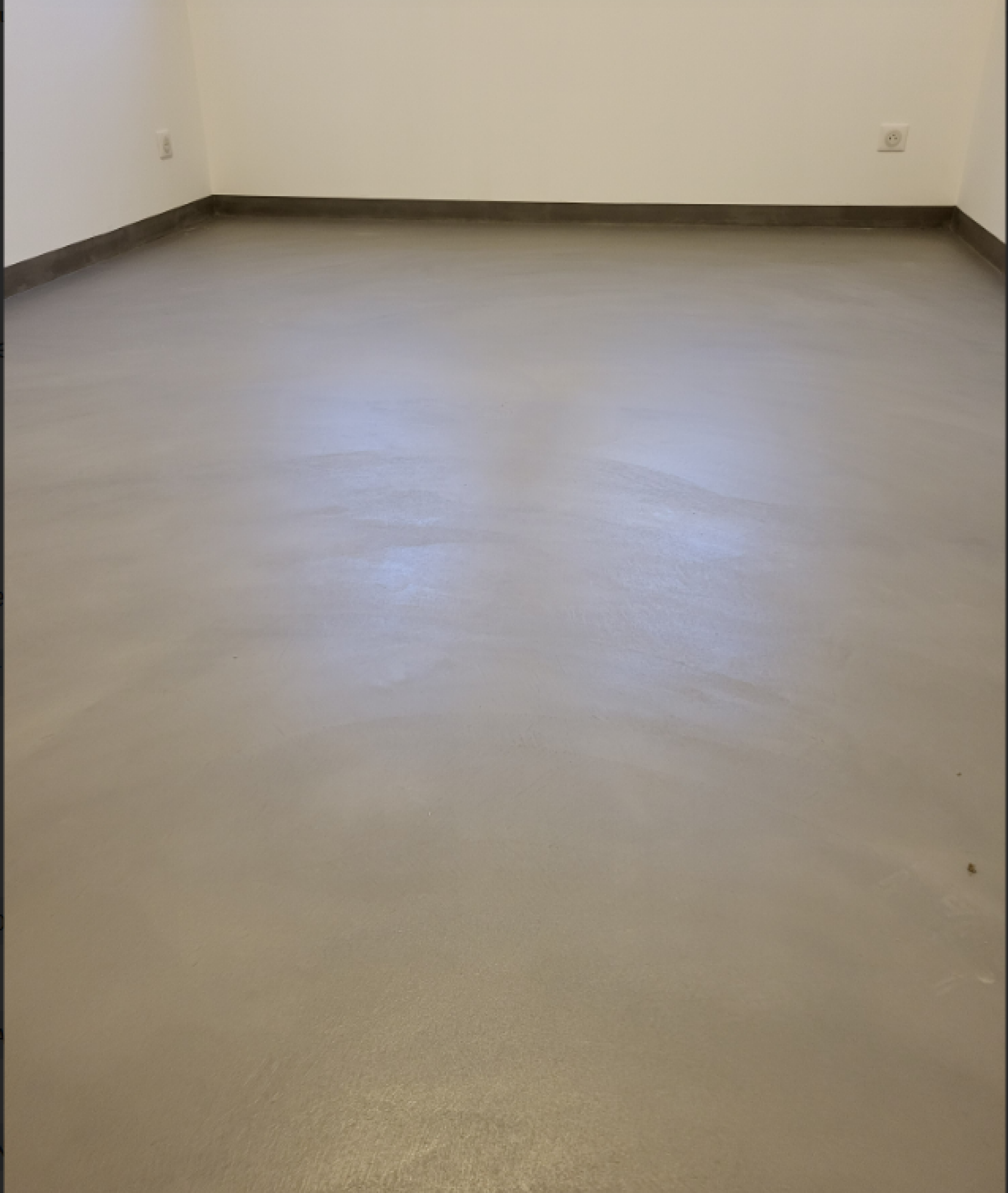 Application de béton ciré