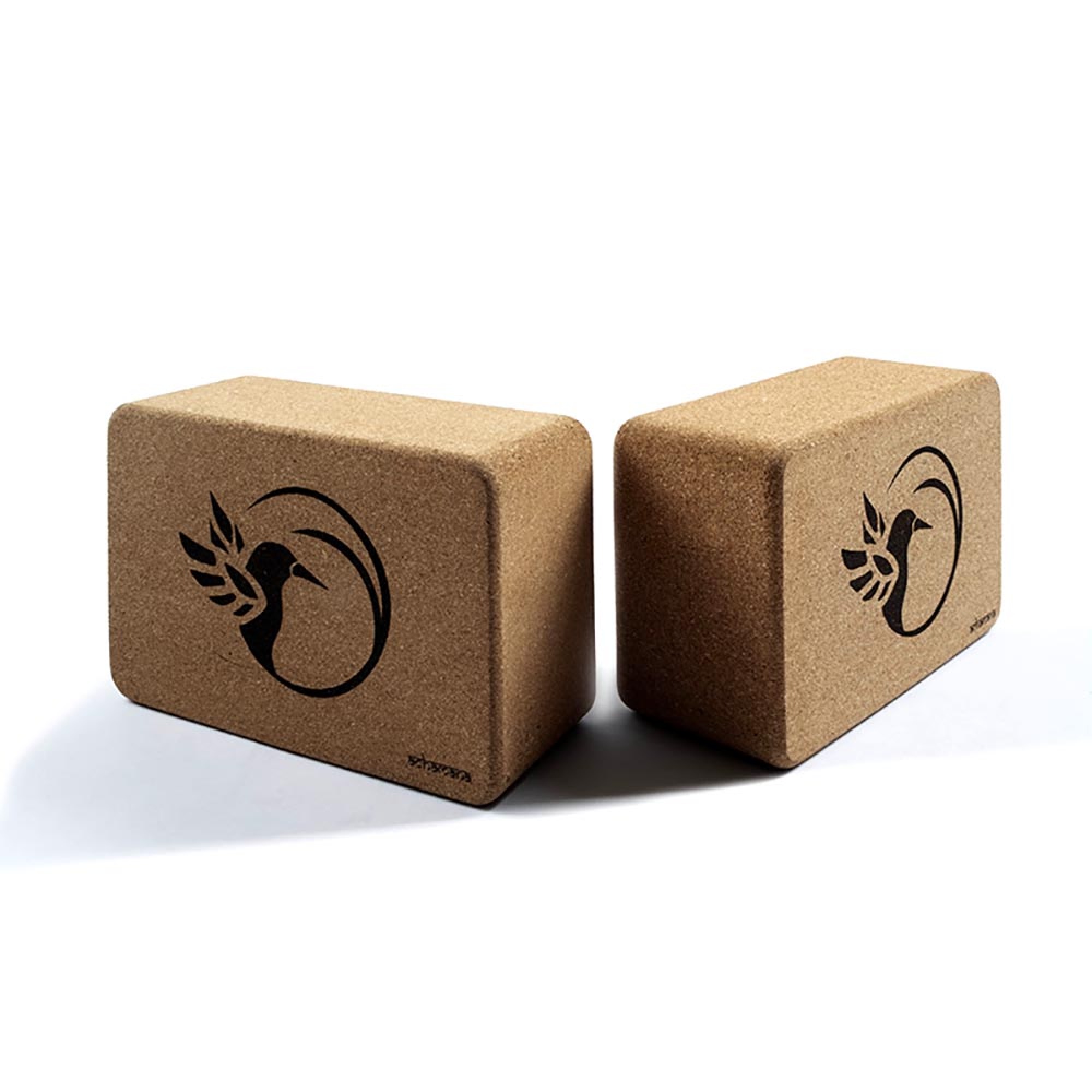 Bloc de yoga liège 7,5 cm Mandala Or