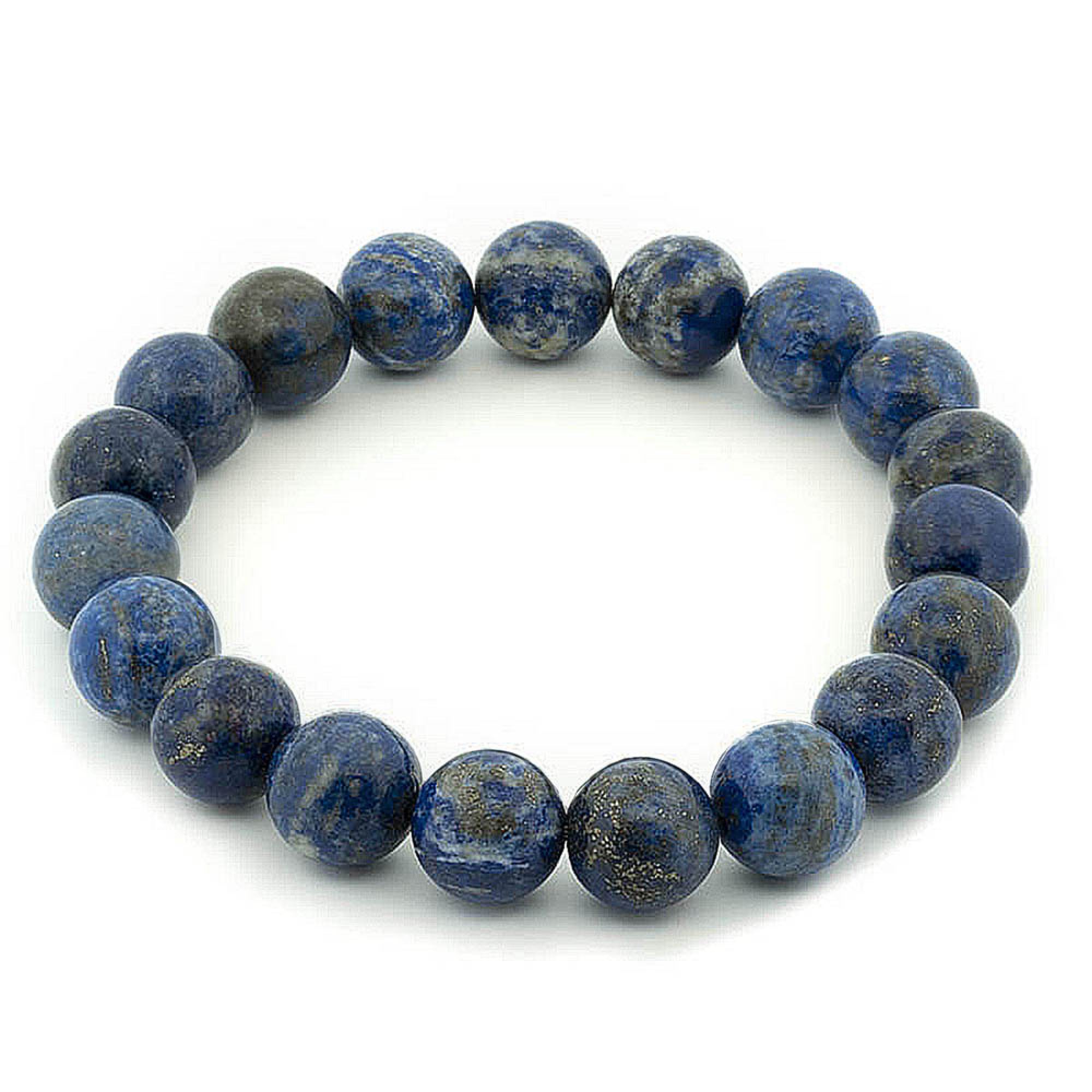 Bracelet pierre Lapis lazuli AA 10 mm