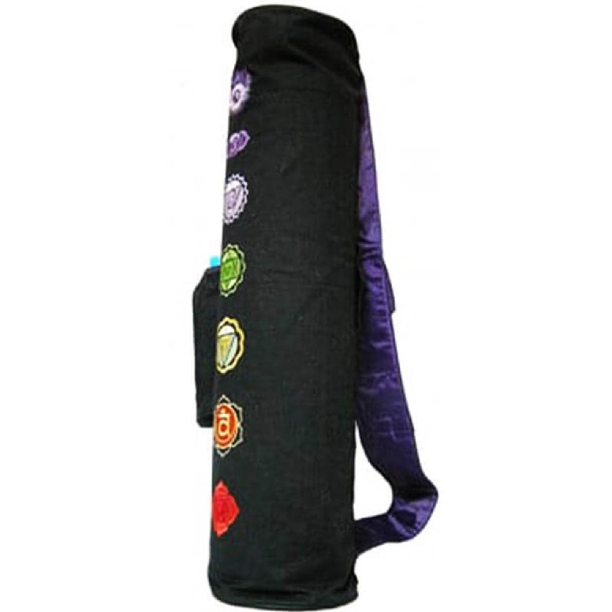 Sac de tapis de yoga coton 7 chakras