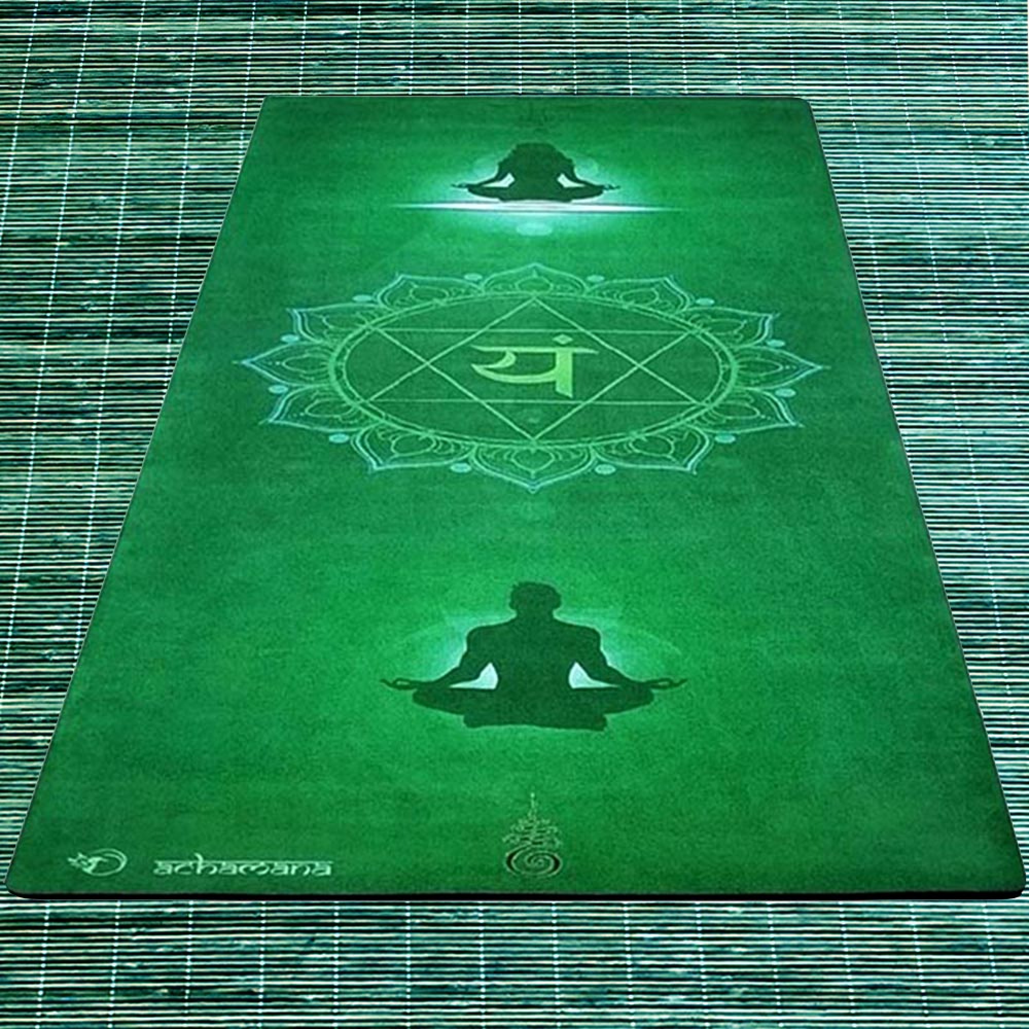 Tapis yoga latex & Suede Anahata + Sac