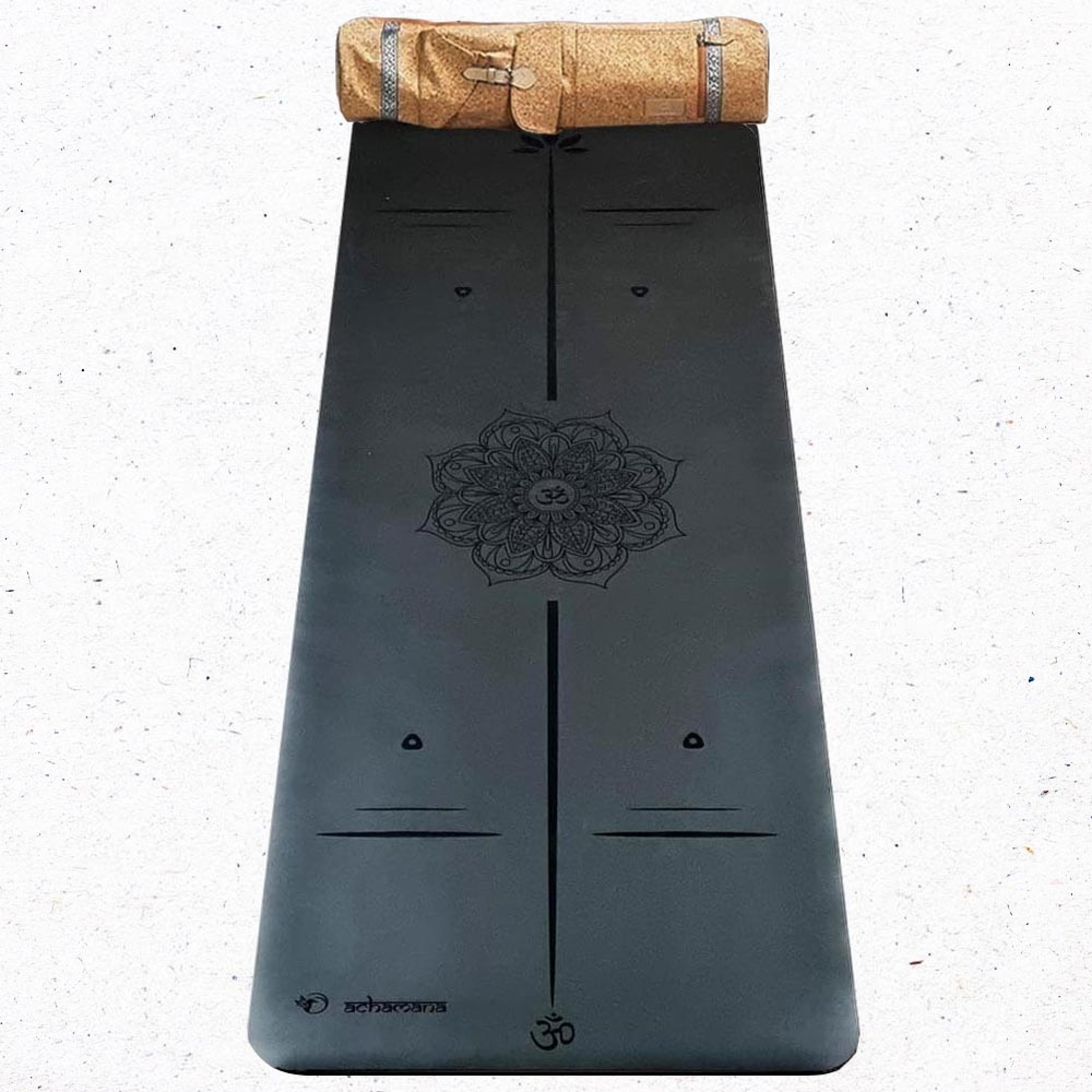 Tapis yoga Pro similicuir Mandala + Sac