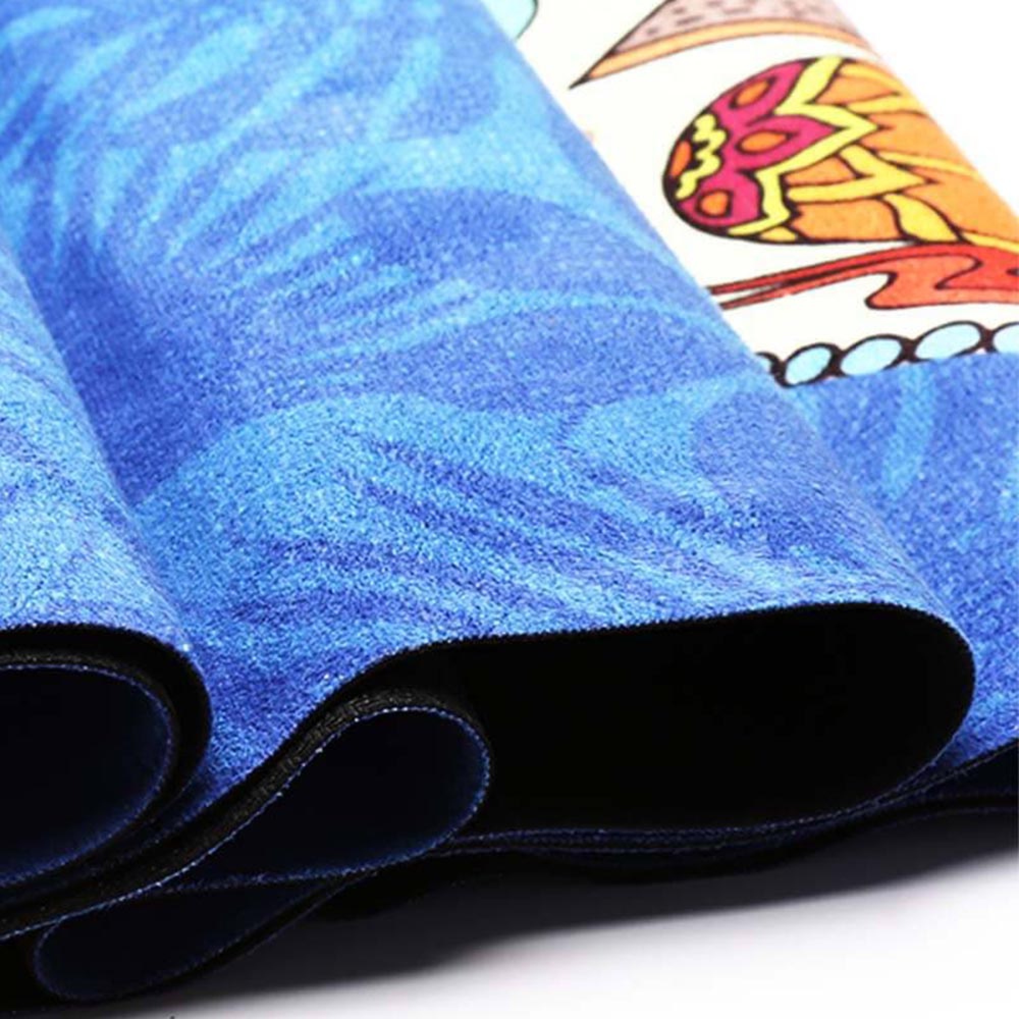 Tapis yoga voyage léger & fin Om spirit