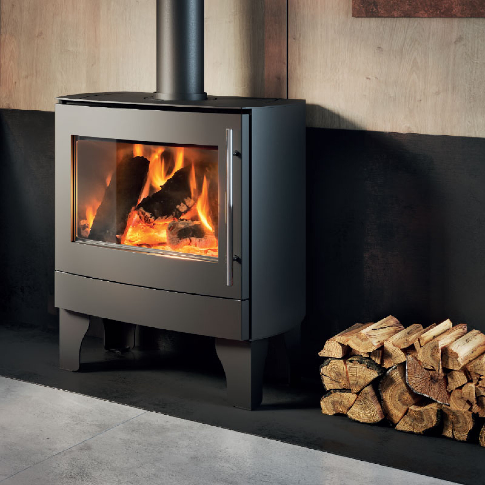 Poêle à bois STOVE ITALY MORI4