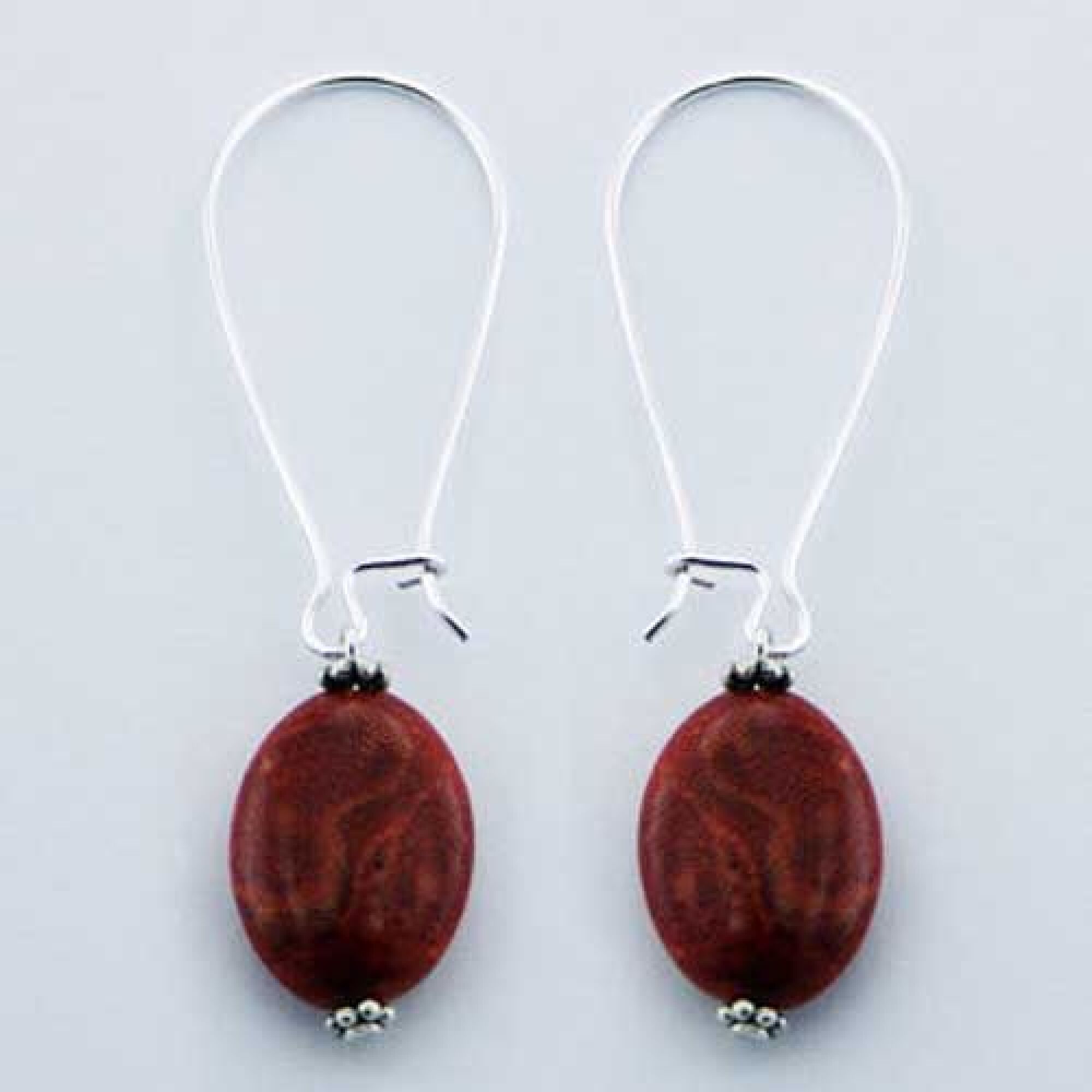 Boucles d'oreille longues gorgone