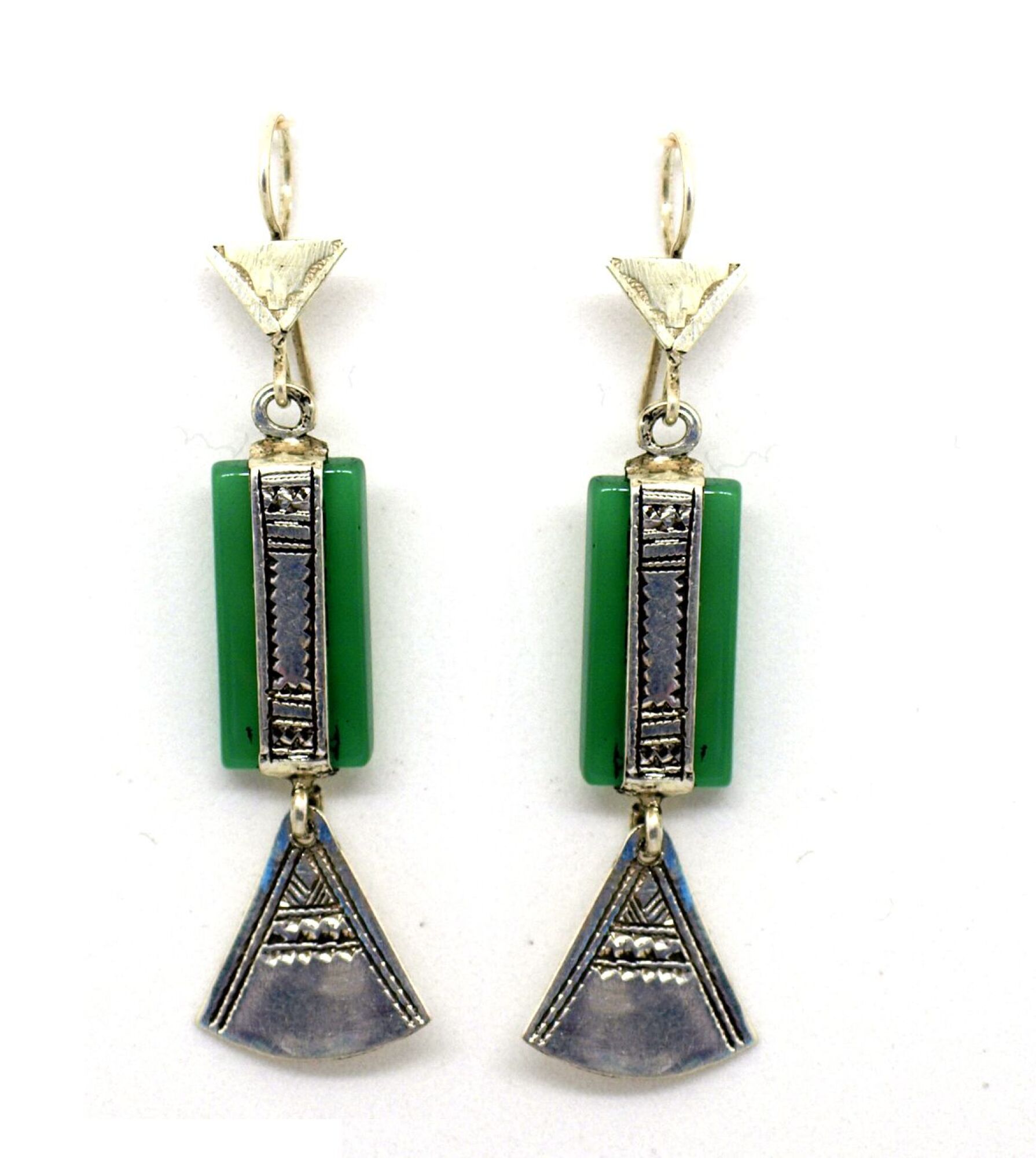 boucles d'oreille touareg argent