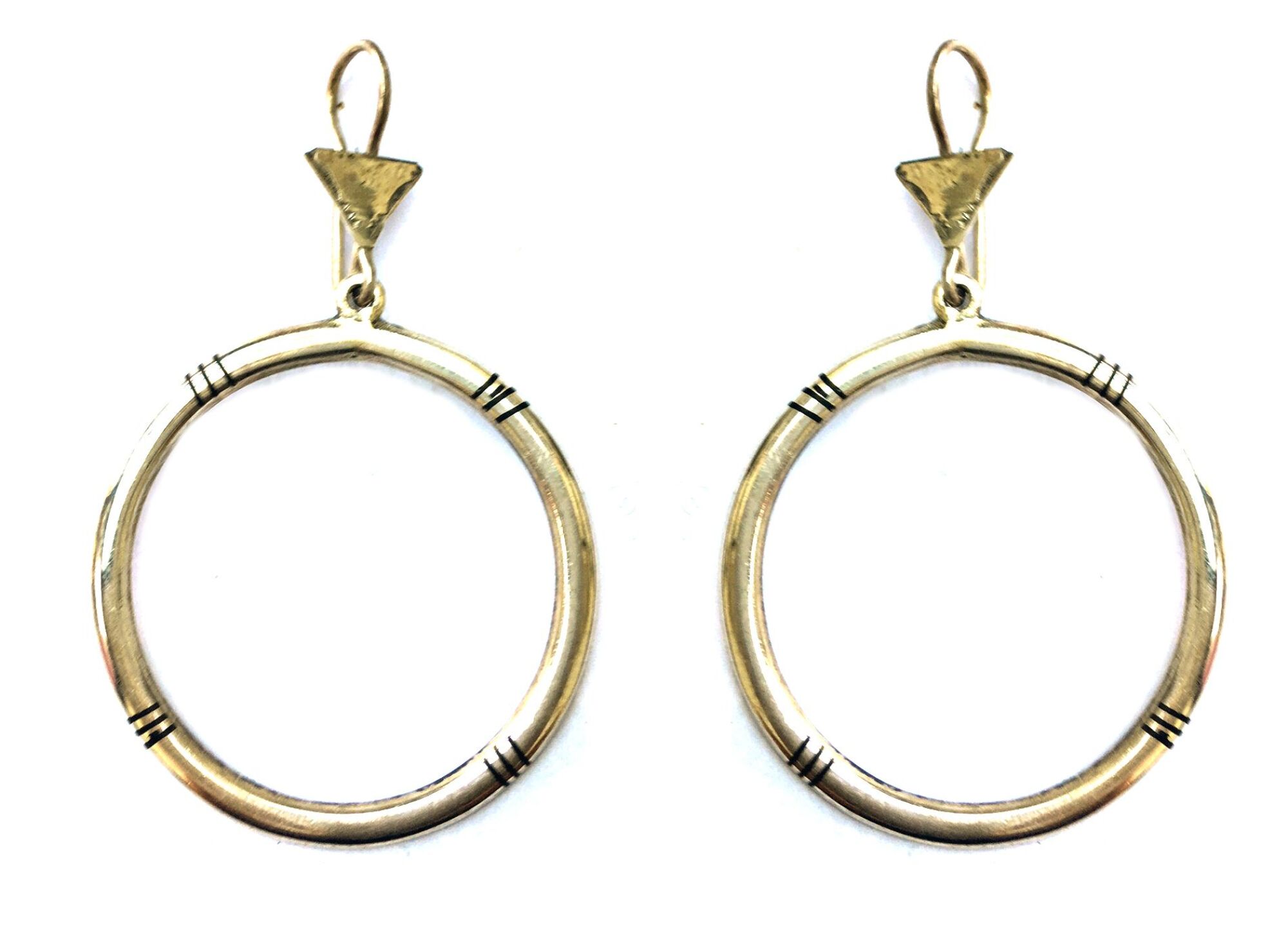 Boucles d'oreille touareg en argent