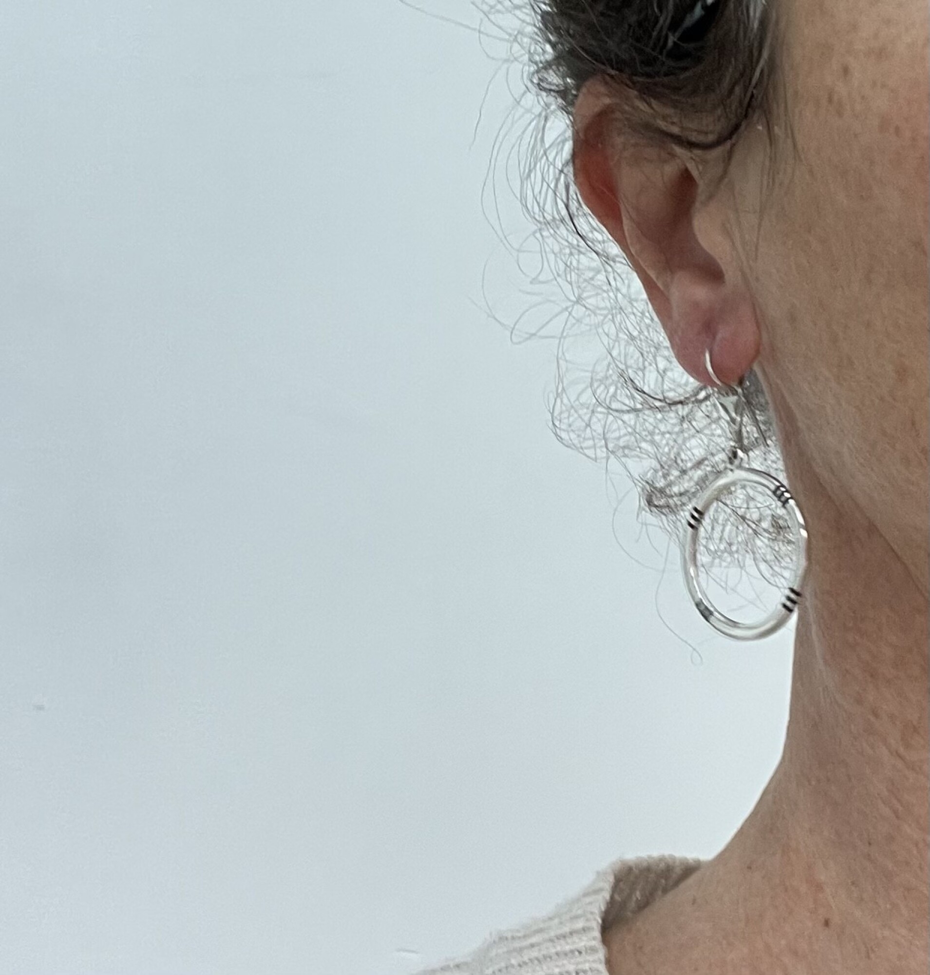 Boucles d'oreille touareg en argent