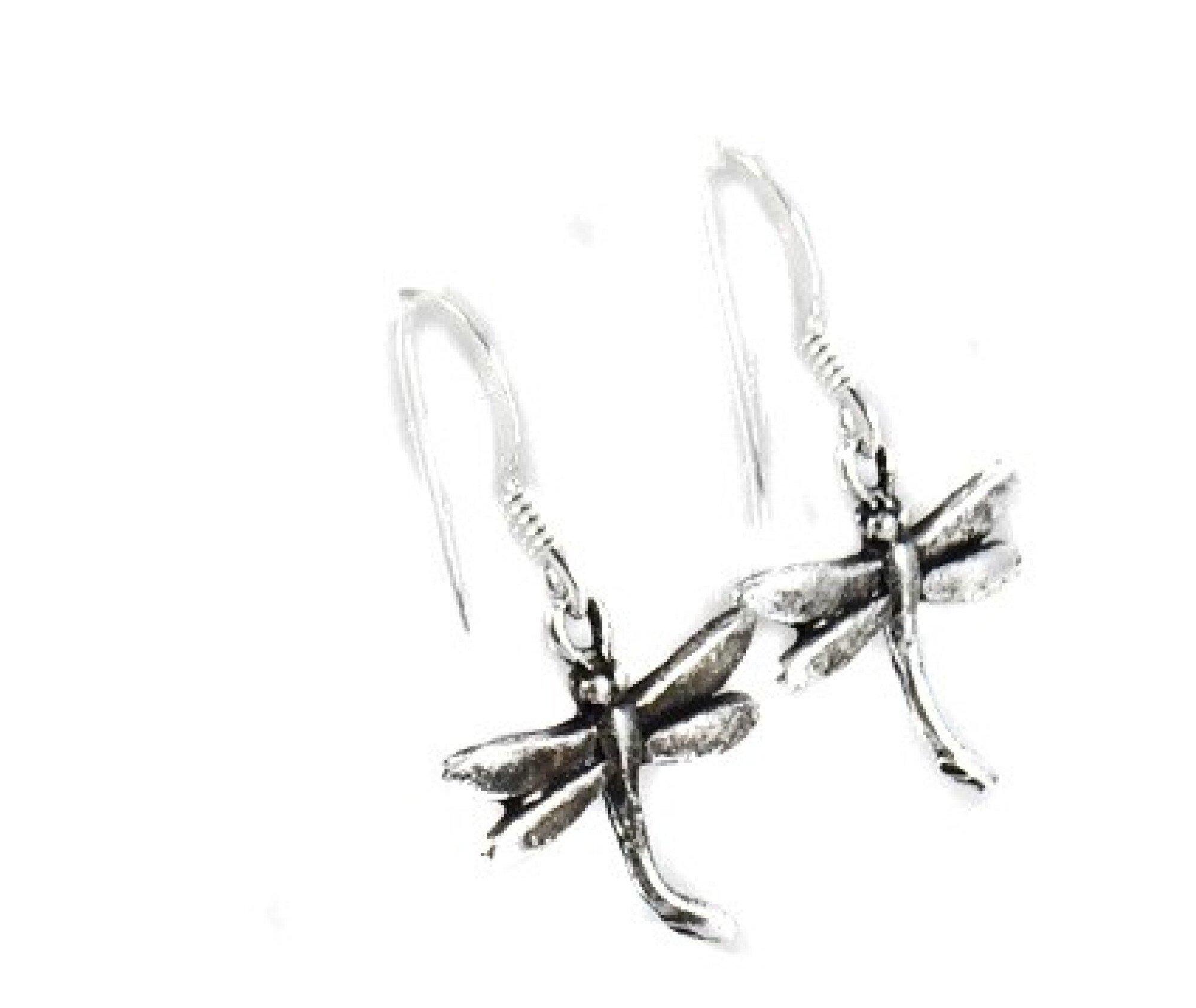 Boucles d'oreilles libellules en argent