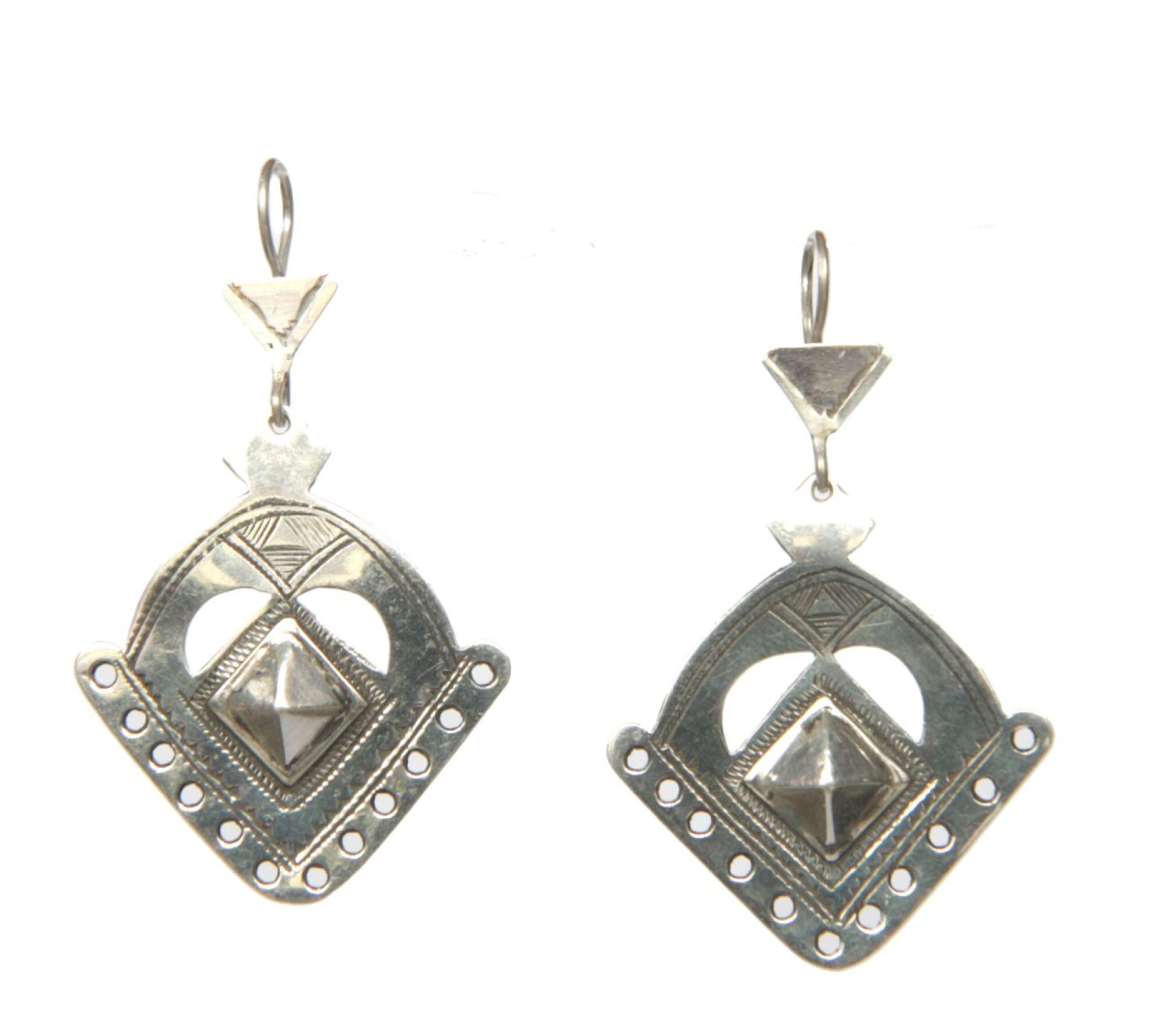 Boucles d'oreilles touareg Argent