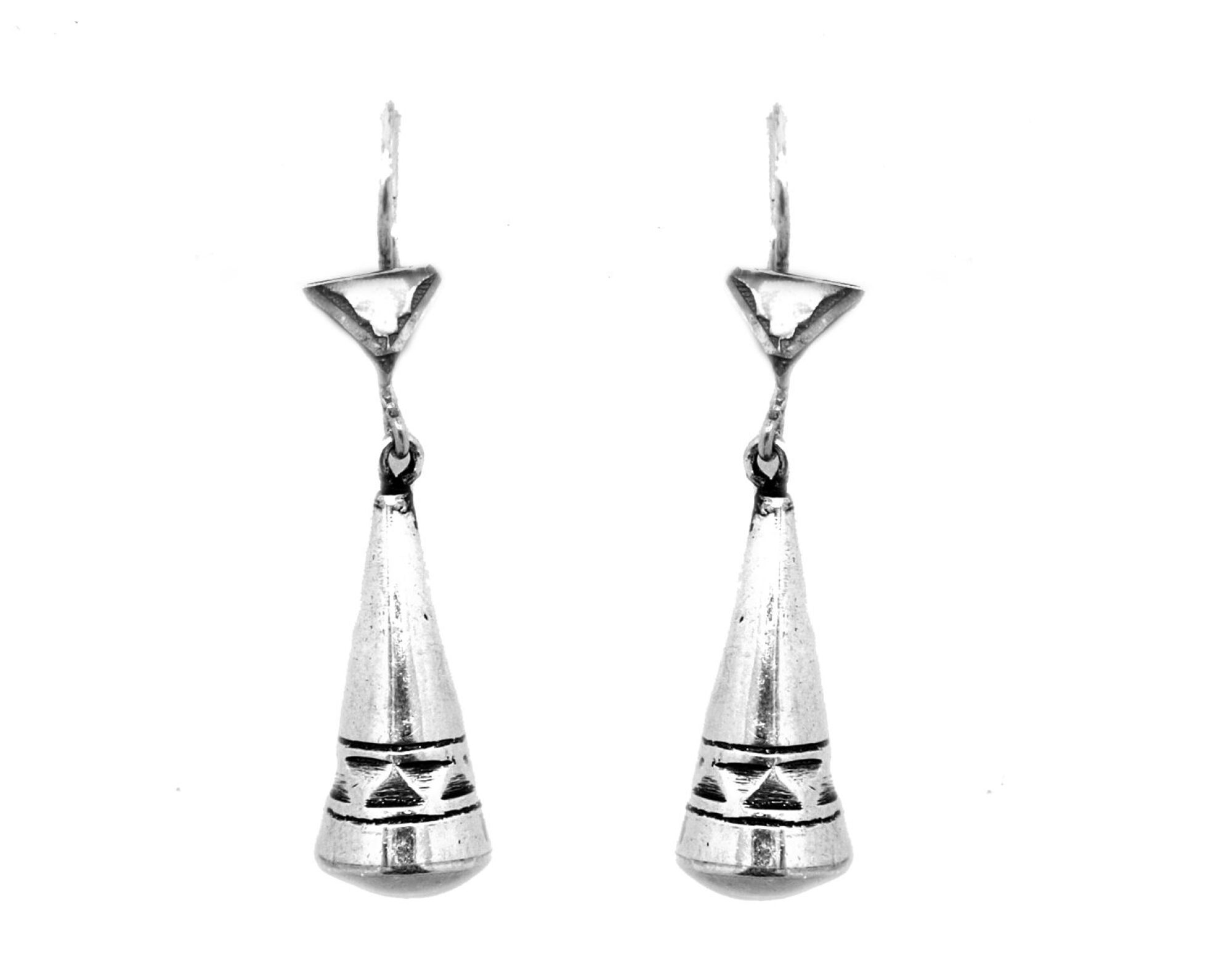 boucles d'oreilles touareg cône