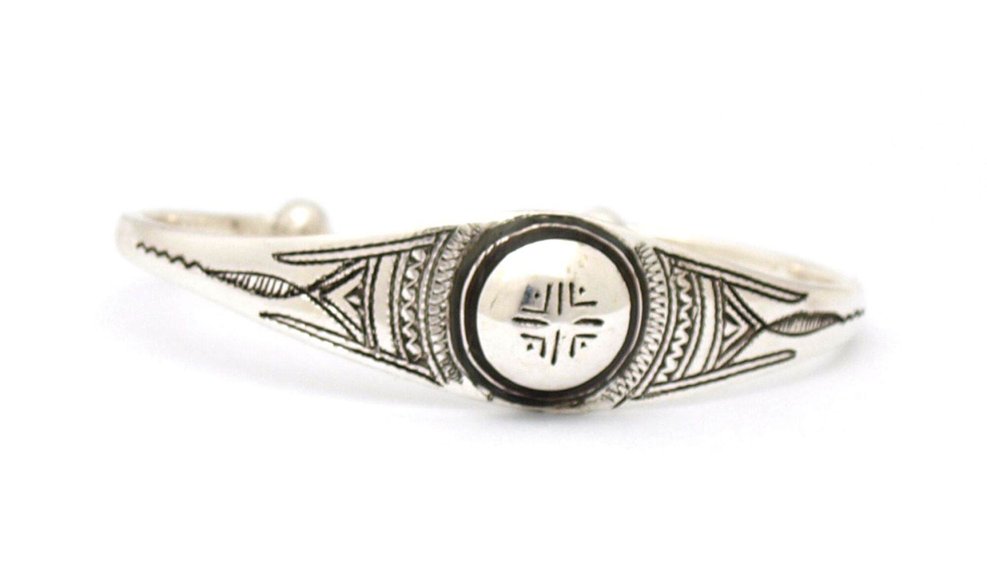 Bracelet ethnique touareg rigide