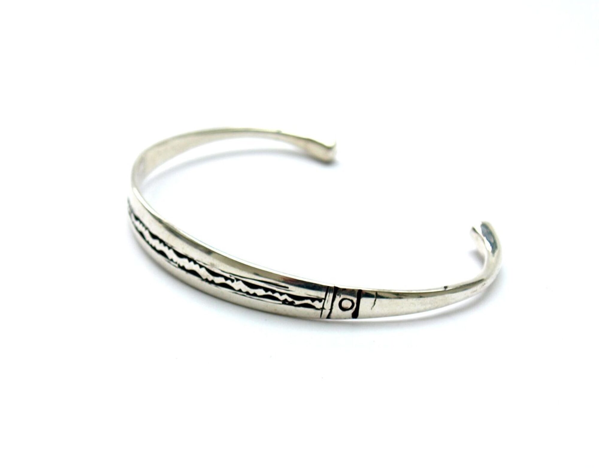 Bracelet rigide ethnique touareg plat