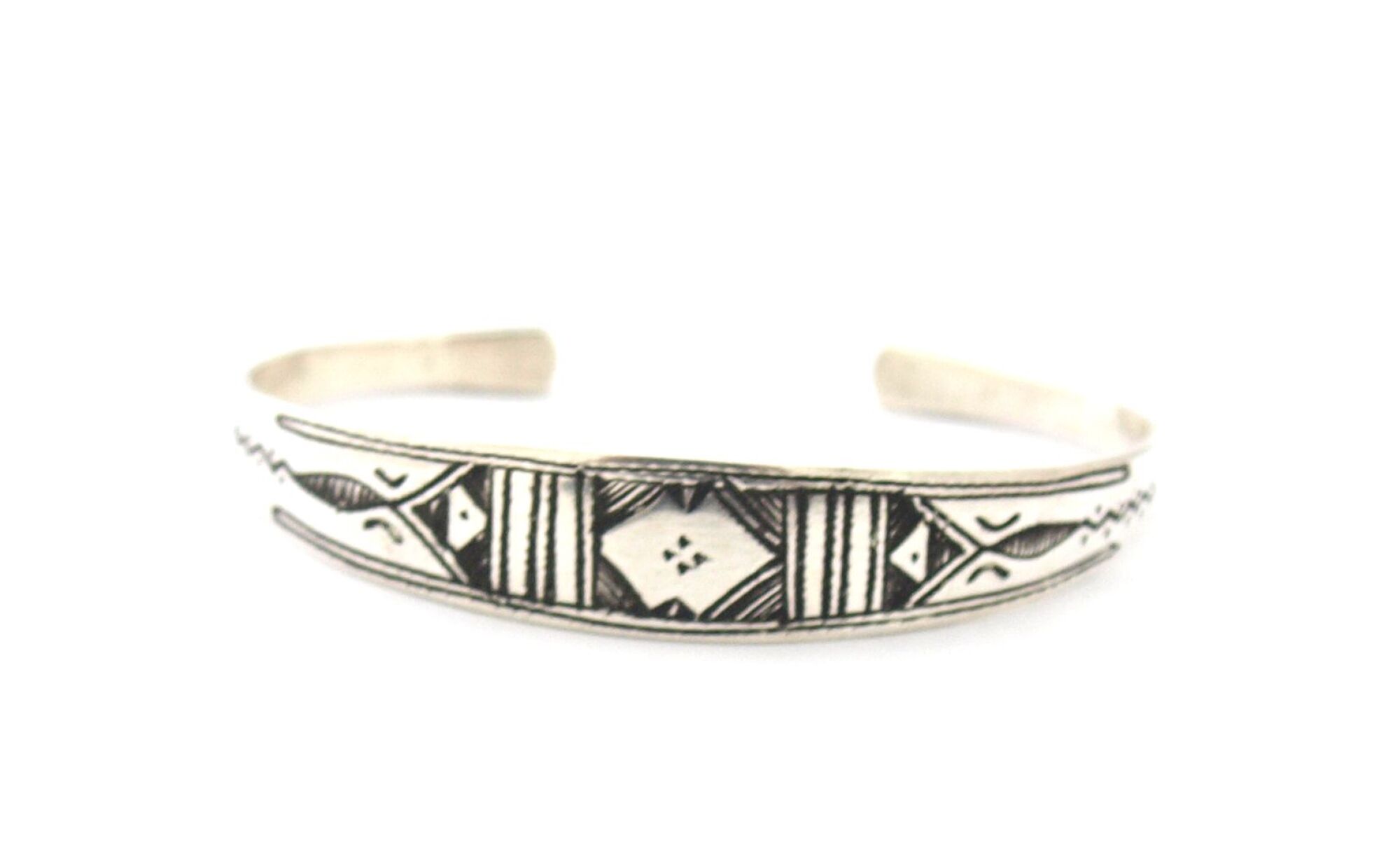 Bracelet touareg plat & rigide