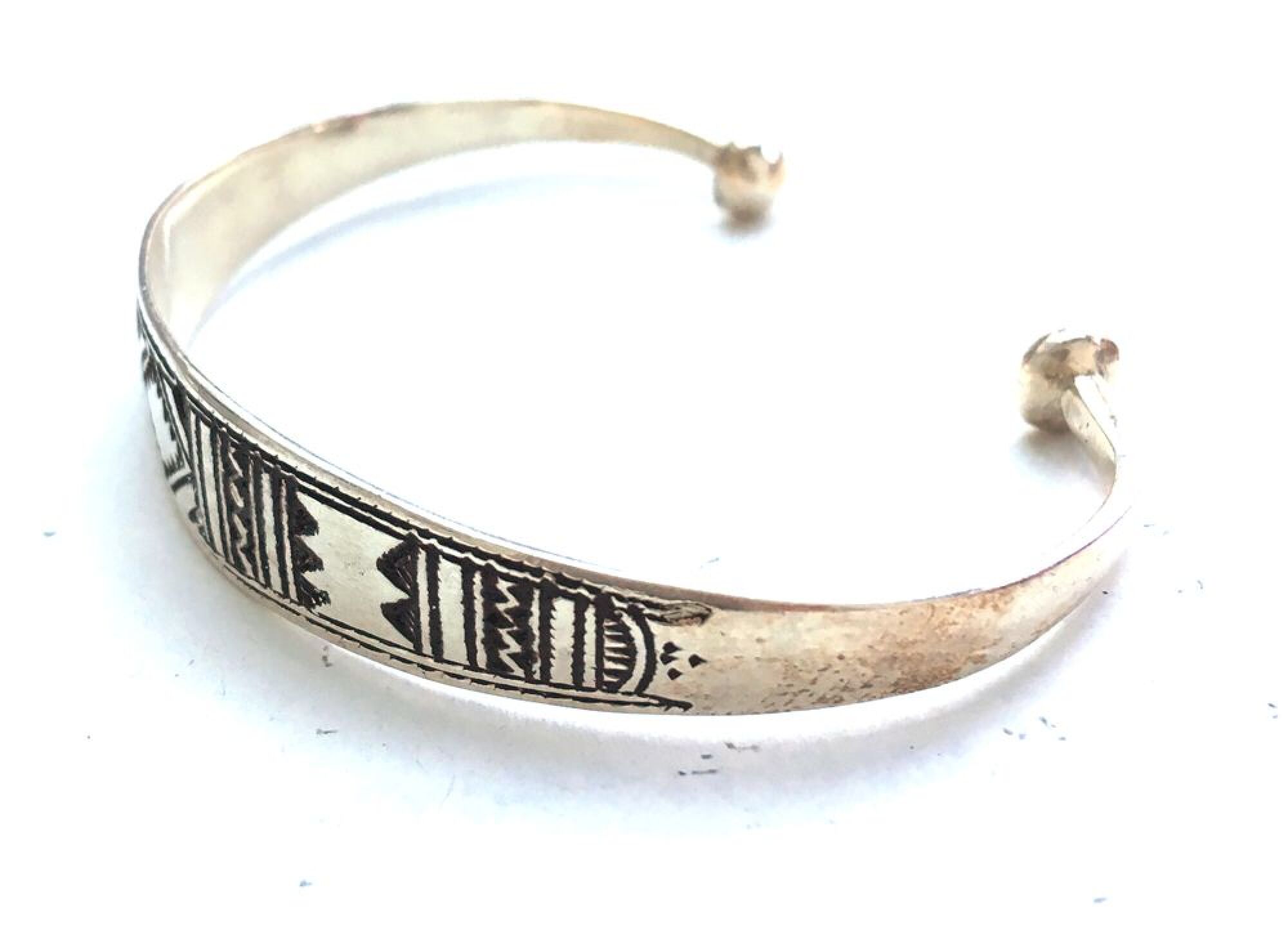 Bracelet touareg rigide & plat